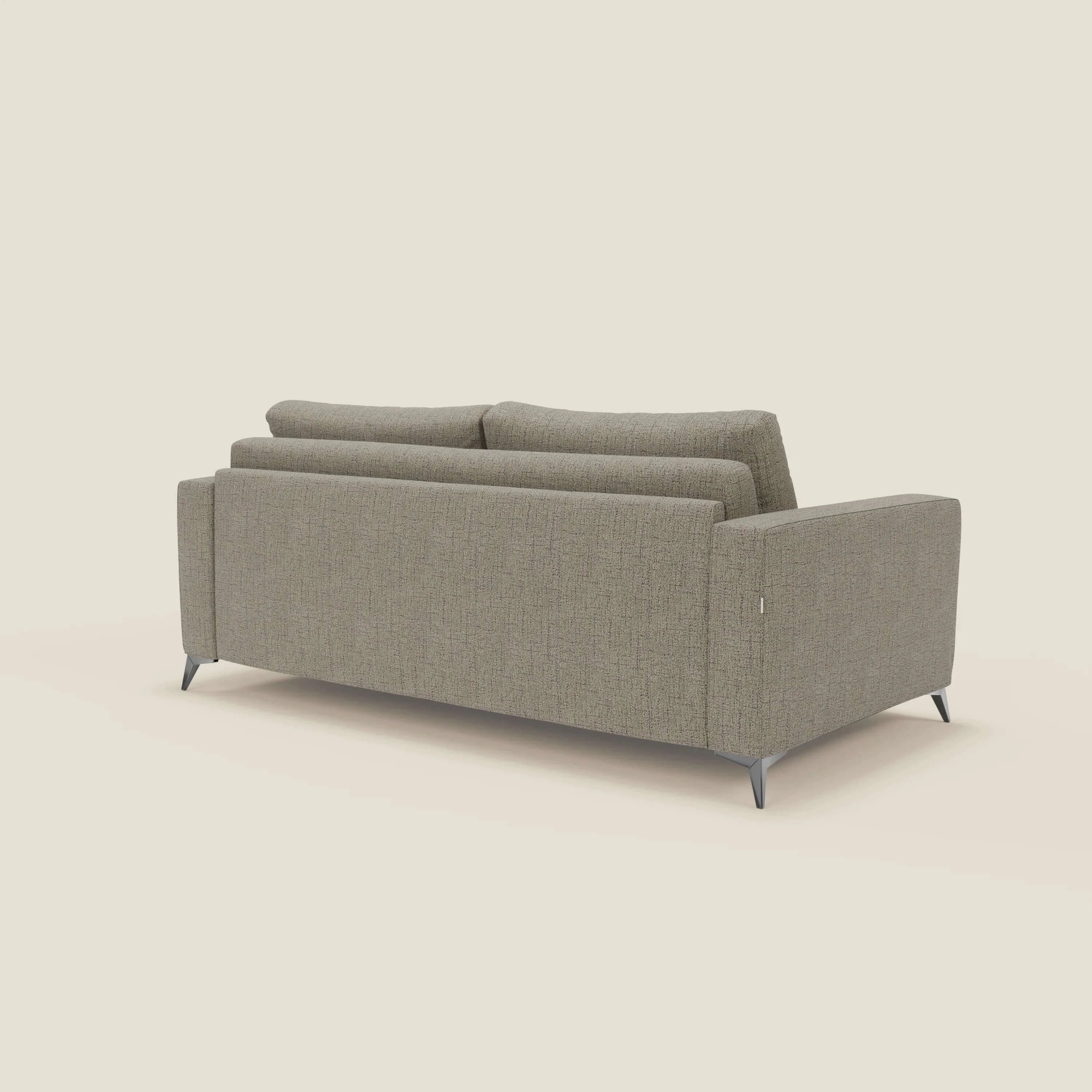 Alaya canapé convertible avec coussins de dossier douillet en tissu imperméable T03 taupe - Image 5
