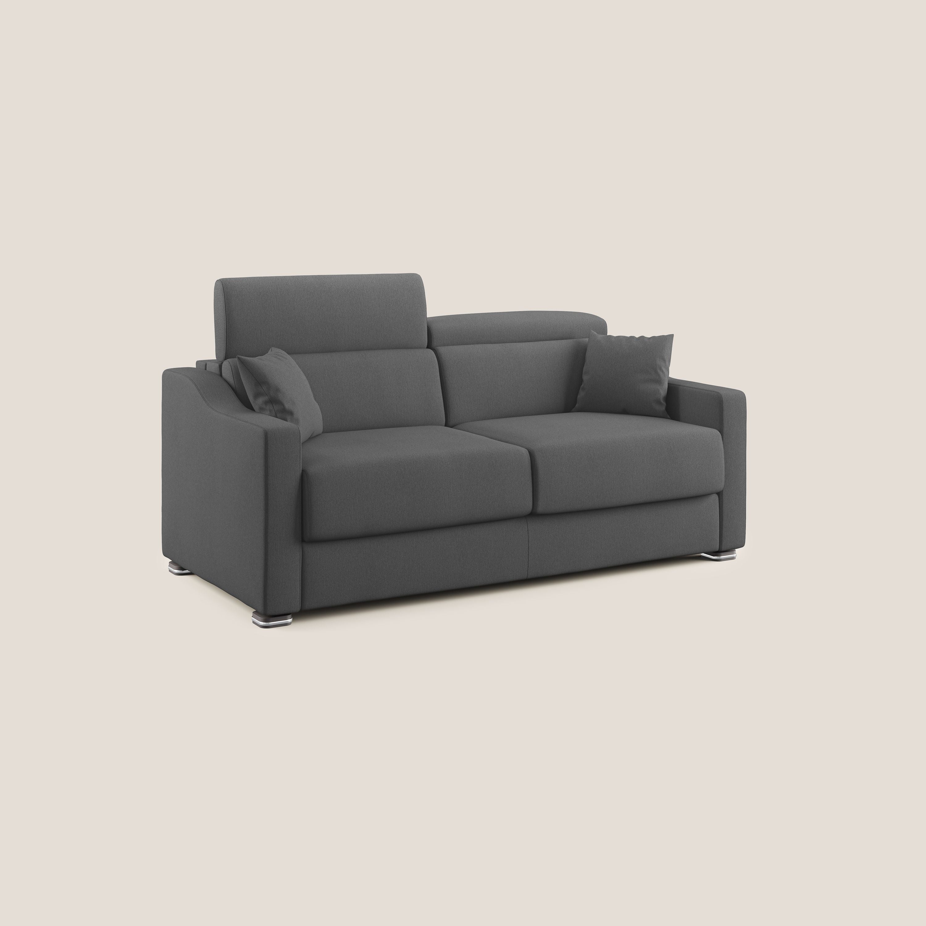 Amber canapé convertible en tissu détachable T05 anthracite - Image 3