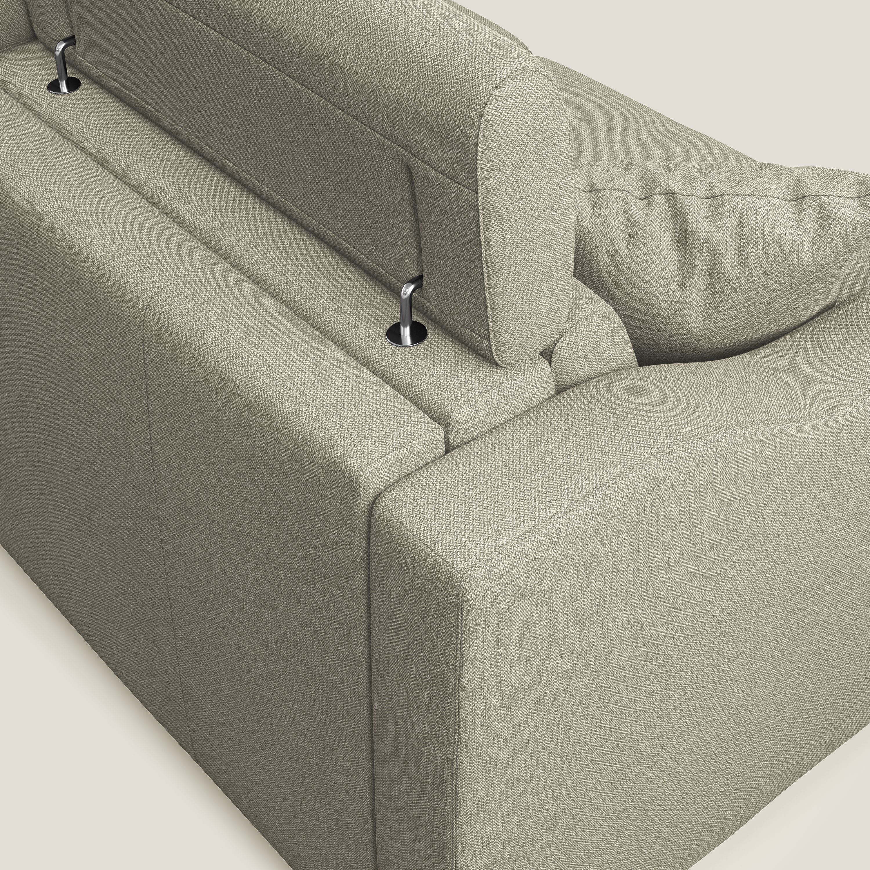 Amber canapé convertible en tissu détachable T05 crème - Image 7