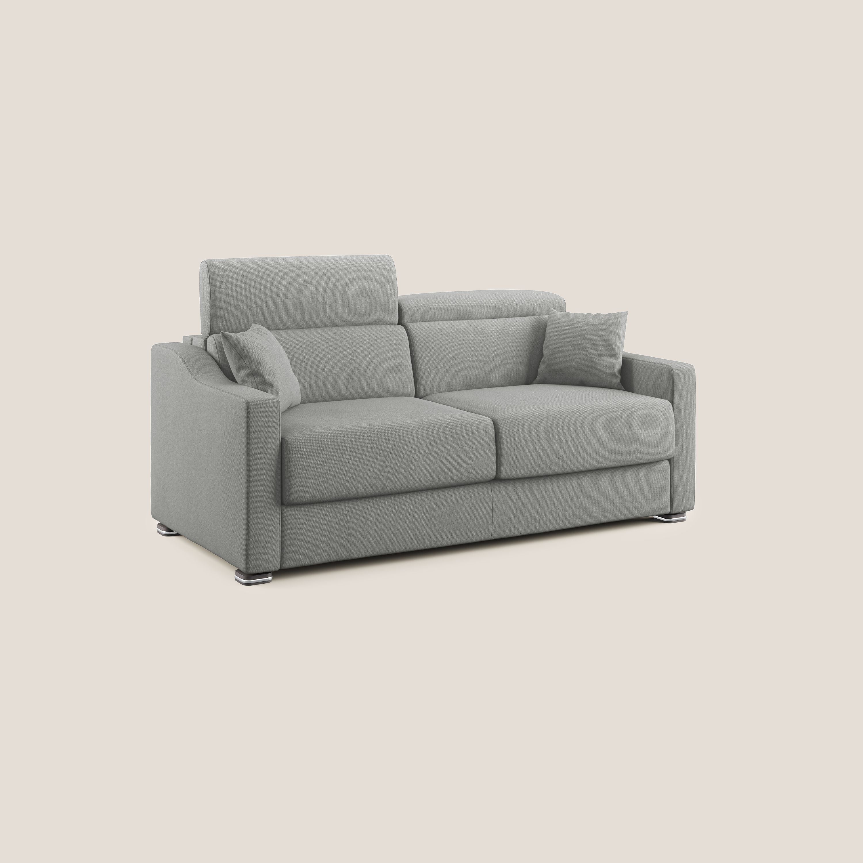 Amber canapé convertible en tissu détachable T05 gris - Image 3