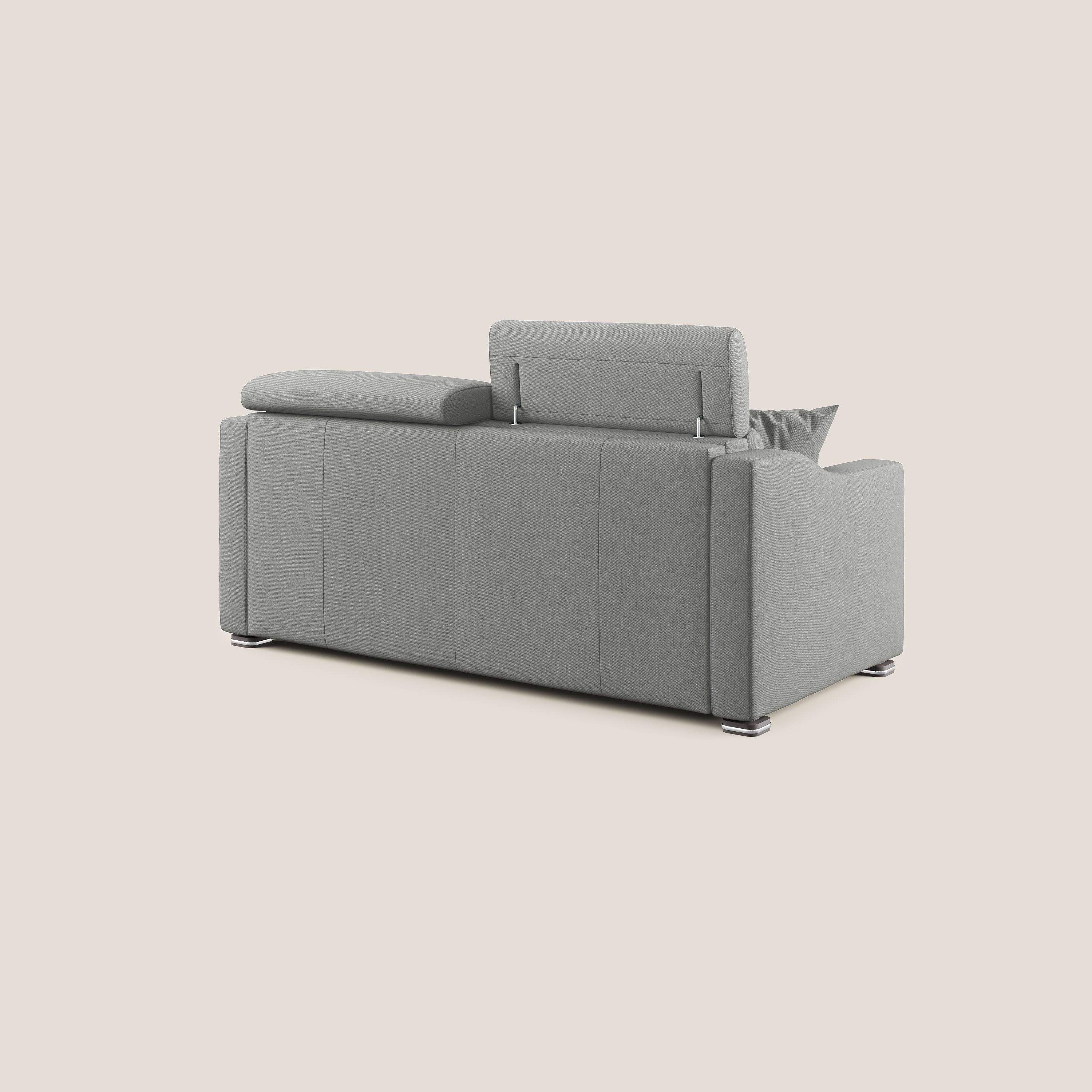 Amber canapé convertible en tissu détachable T05 gris - Image 5