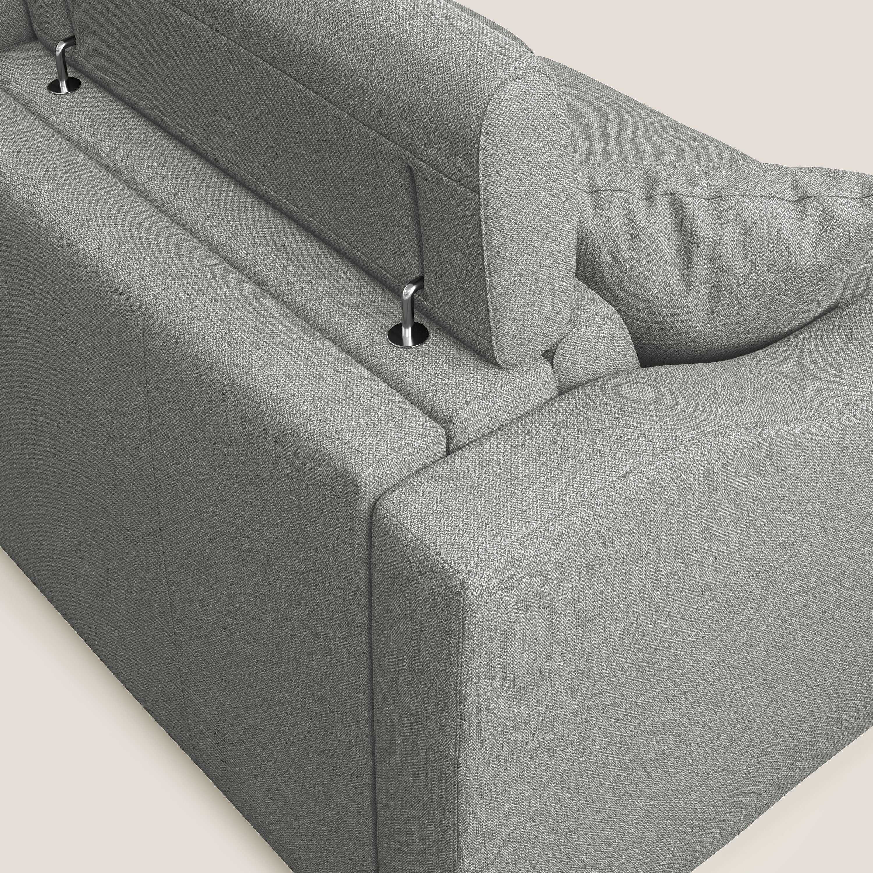 Amber canapé convertible en tissu détachable T05 gris - Image 7
