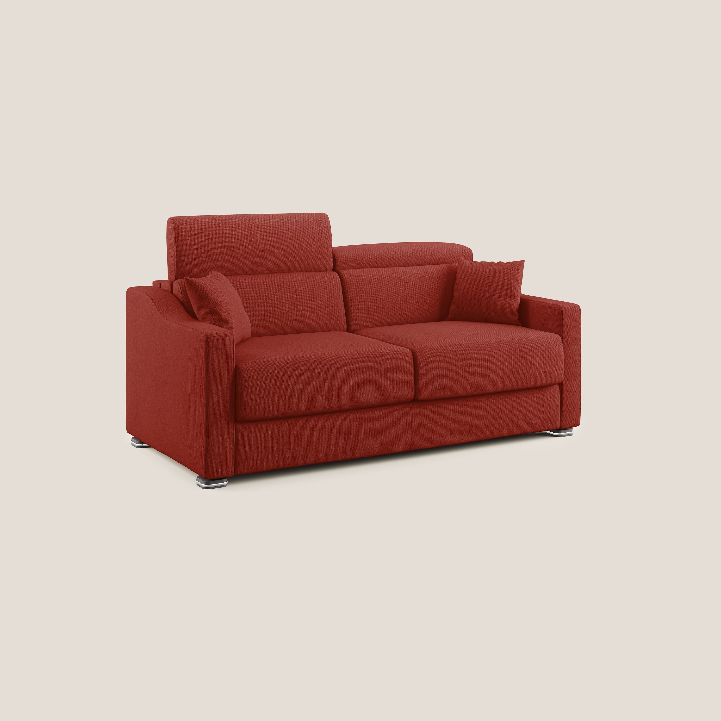 Amber canapé convertible en tissu détachable T05 rouge - Image 3