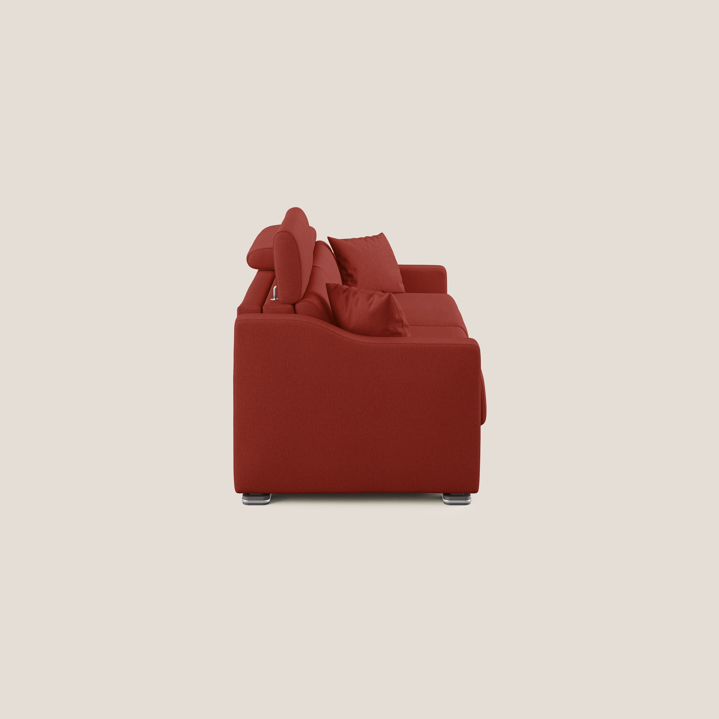 Amber canapé convertible en tissu détachable T05 rouge - Image 4