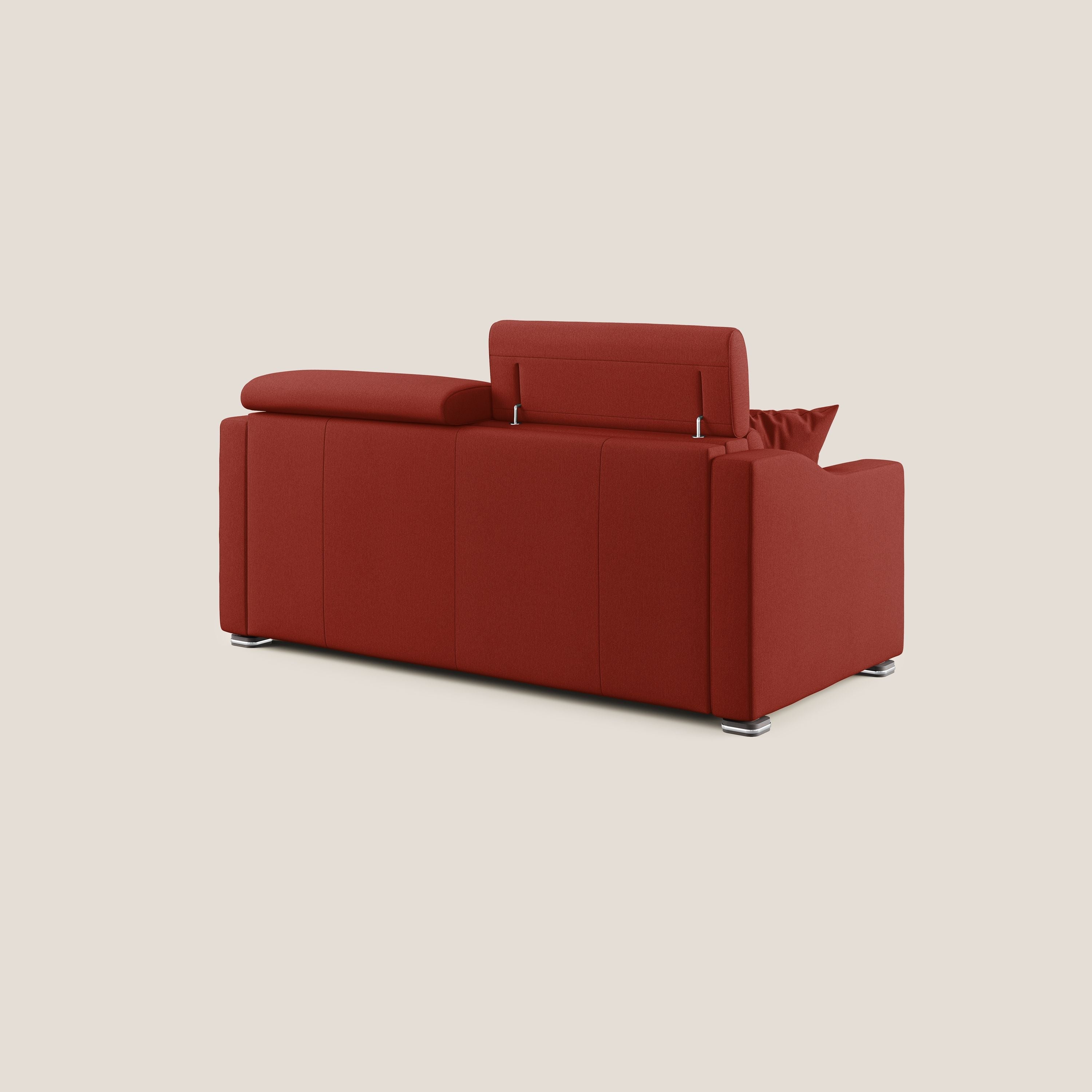 Amber canapé convertible en tissu détachable T05 rouge - Image 5