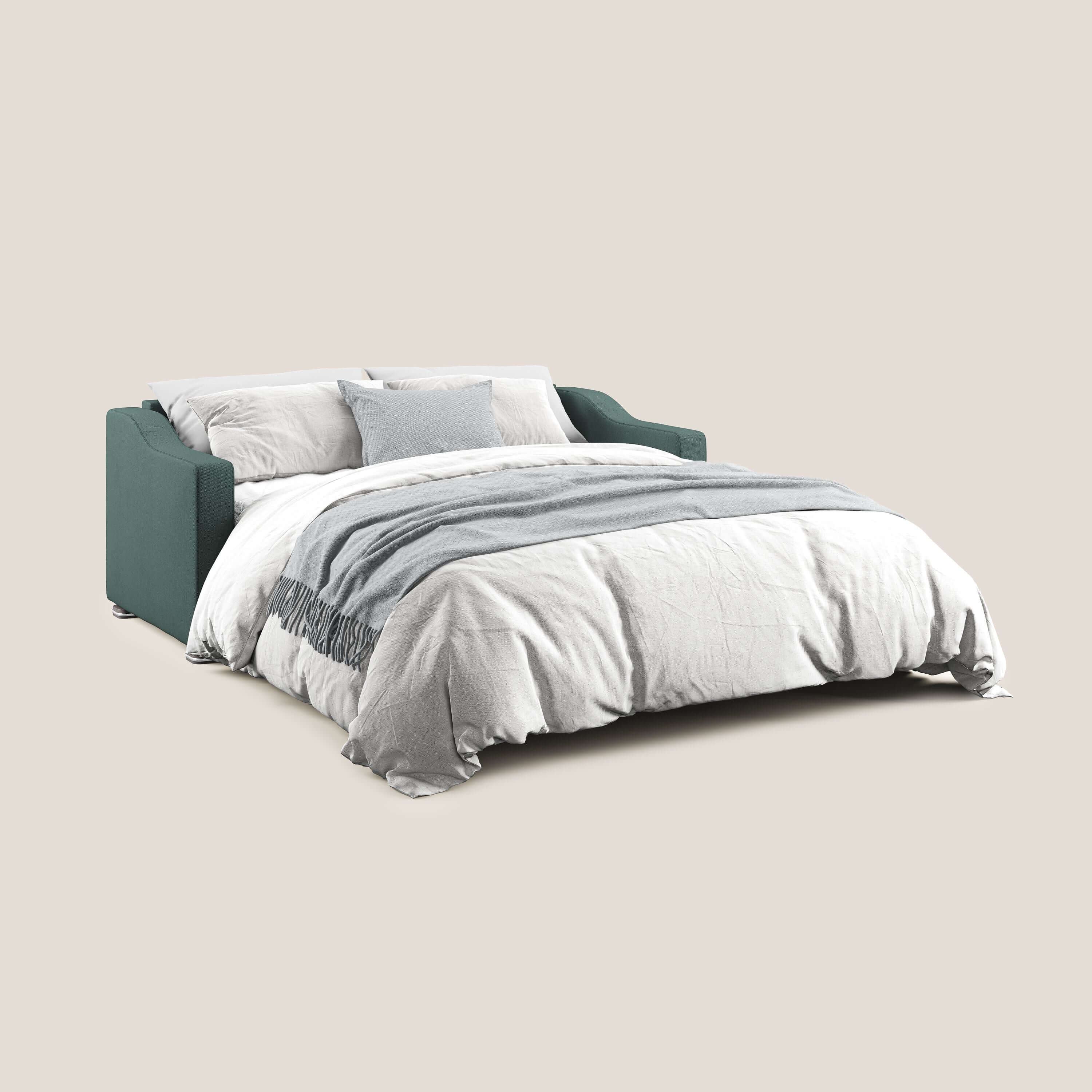 Amber canapé convertible en tissu détachable T05 vert - Image 3