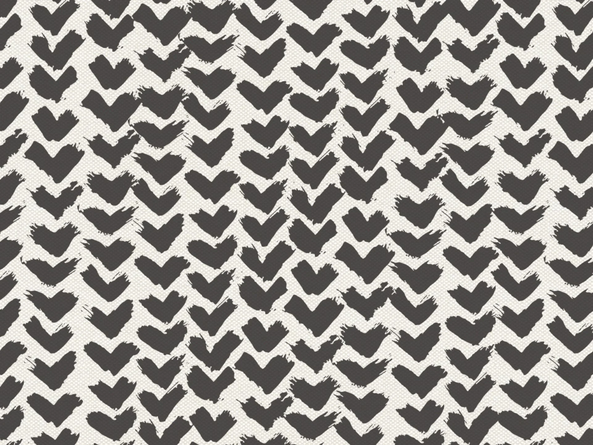 Arrow coussins géométriques en tissu hydrofuge noir - Image 2
