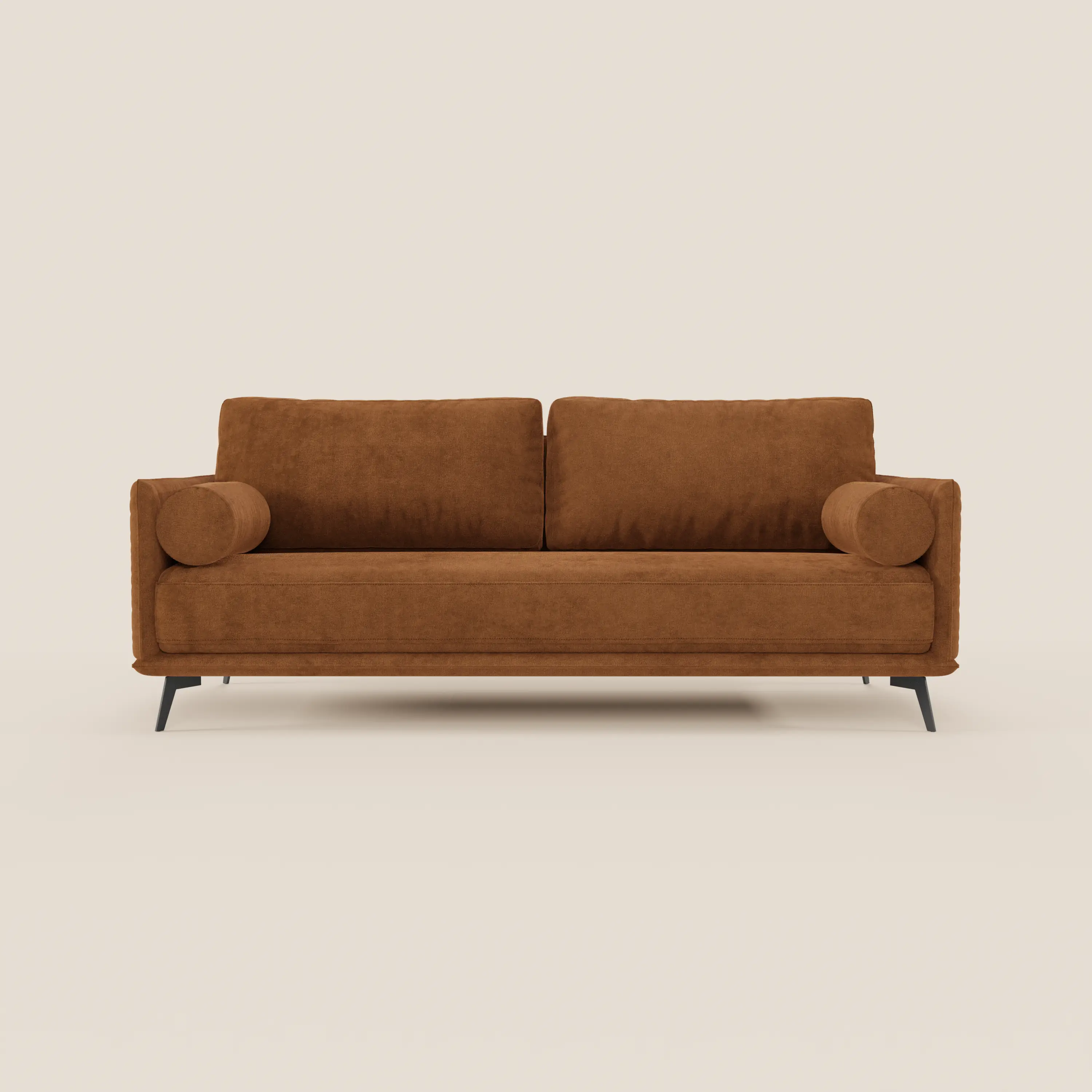 Basalto canapé linéaire 2 ou 3 places avec assise unique et base en métal en tissu détachable T31 - Image 102