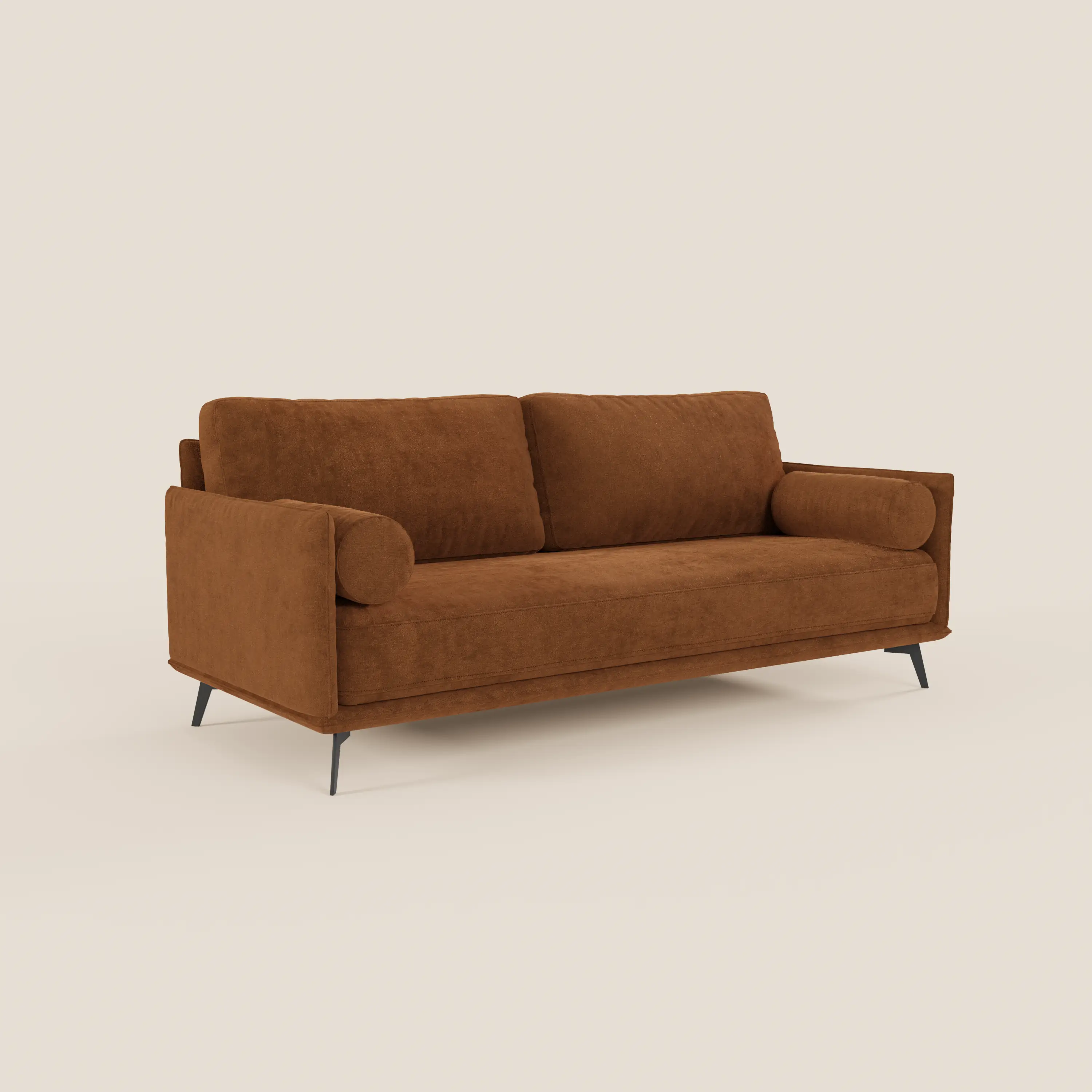 Basalto canapé linéaire 2 ou 3 places avec assise unique et base en métal en tissu détachable T31 - Image 103