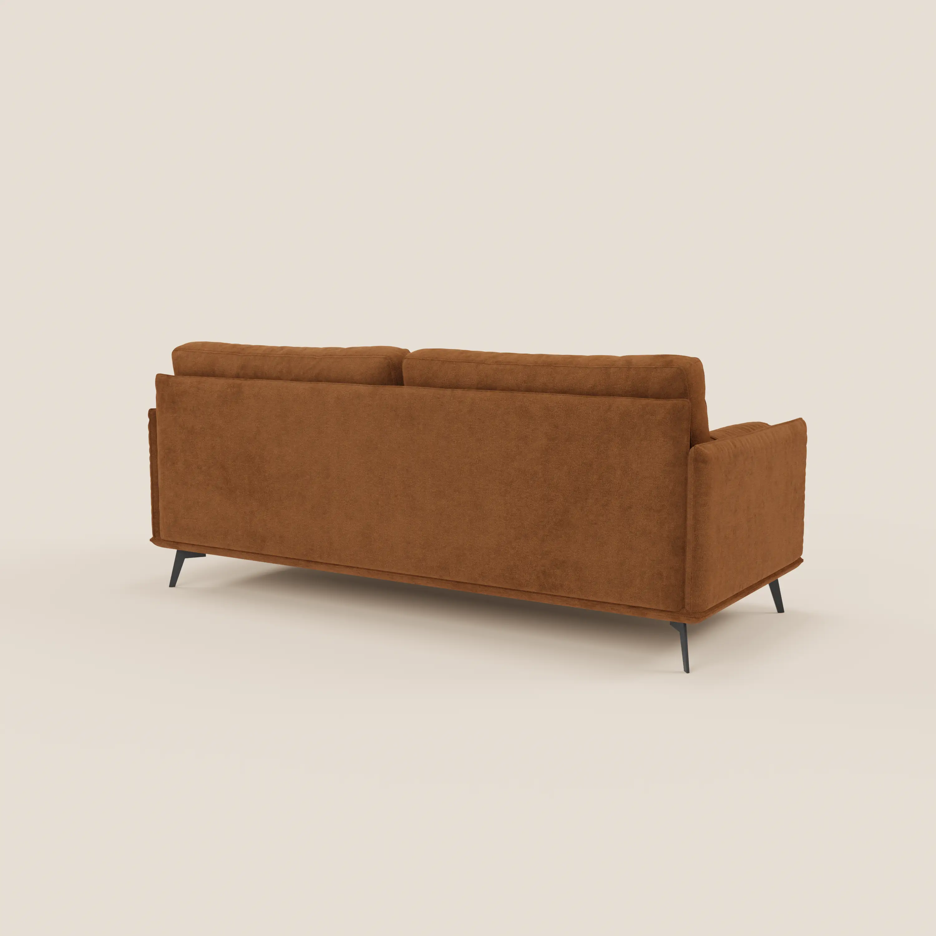Basalto canapé linéaire 2 ou 3 places avec assise unique et base en métal en tissu détachable T31 - Image 107