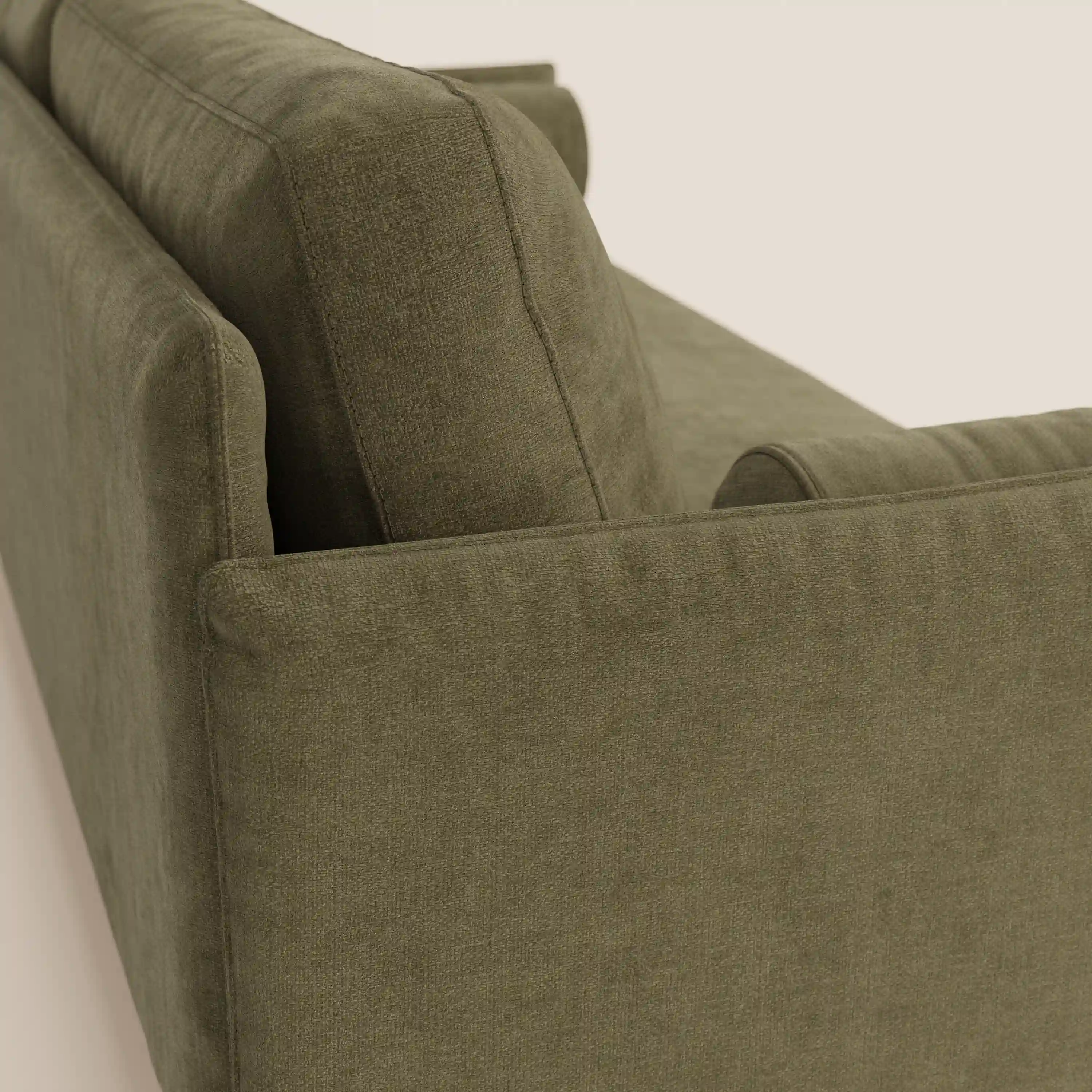 Basalto canapé linéaire 2 ou 3 places avec assise unique et base en métal en tissu détachable T31 - Image 129