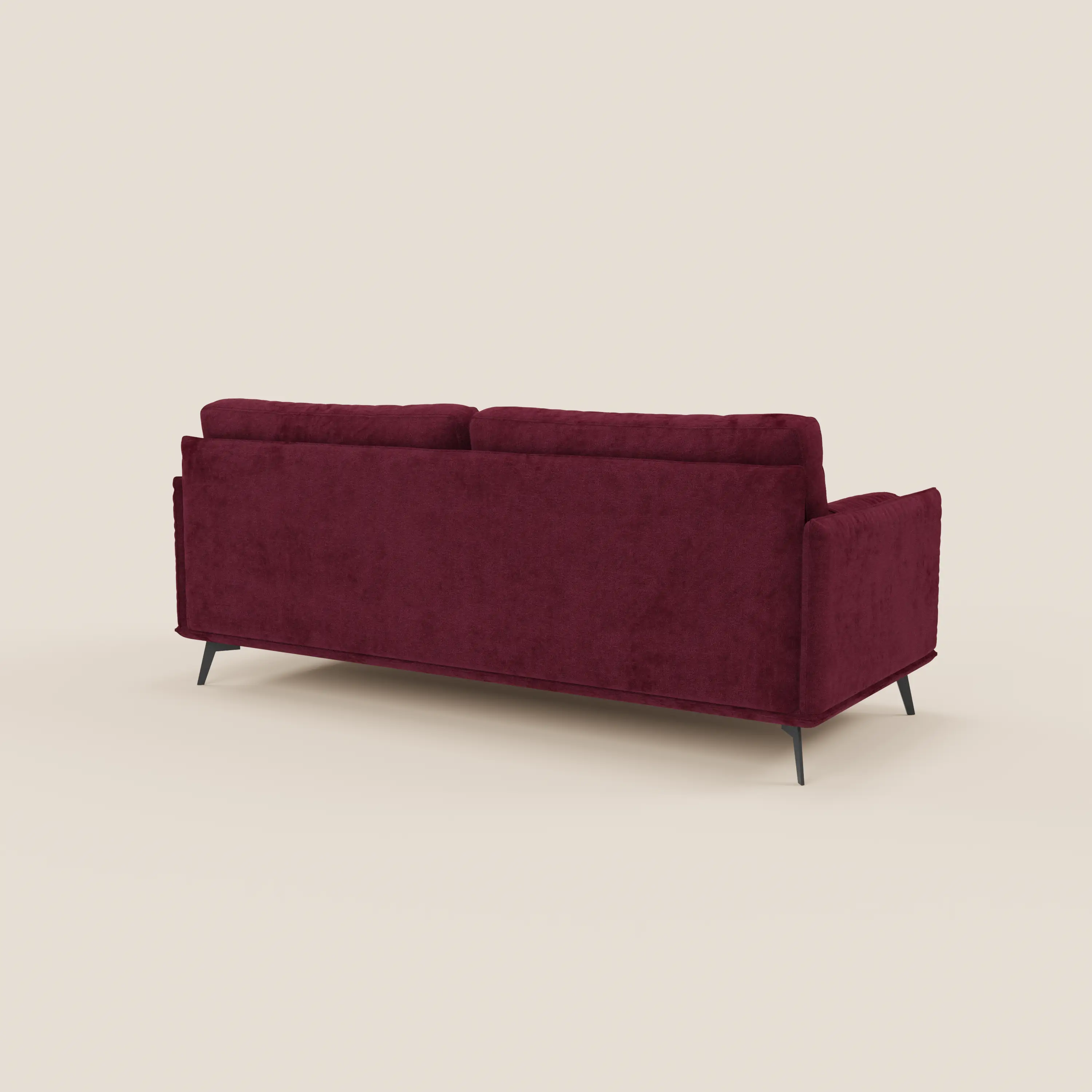 Basalto canapé linéaire 2 ou 3 places avec assise unique et base en métal en tissu détachable T31 - Image 137