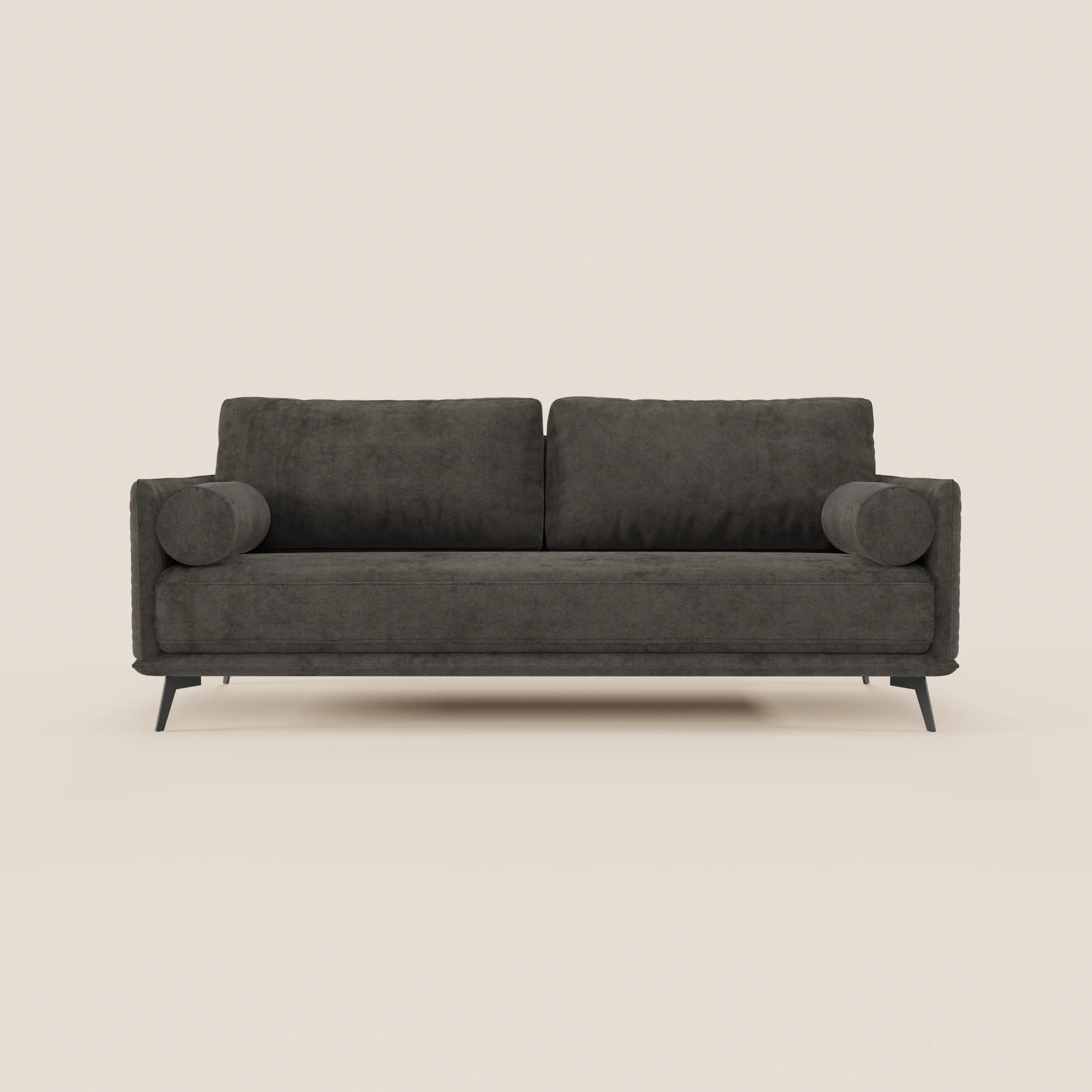 Basalto canapé linéaire 2 ou 3 places avec assise unique et base en métal en tissu détachable T31 - Image 142