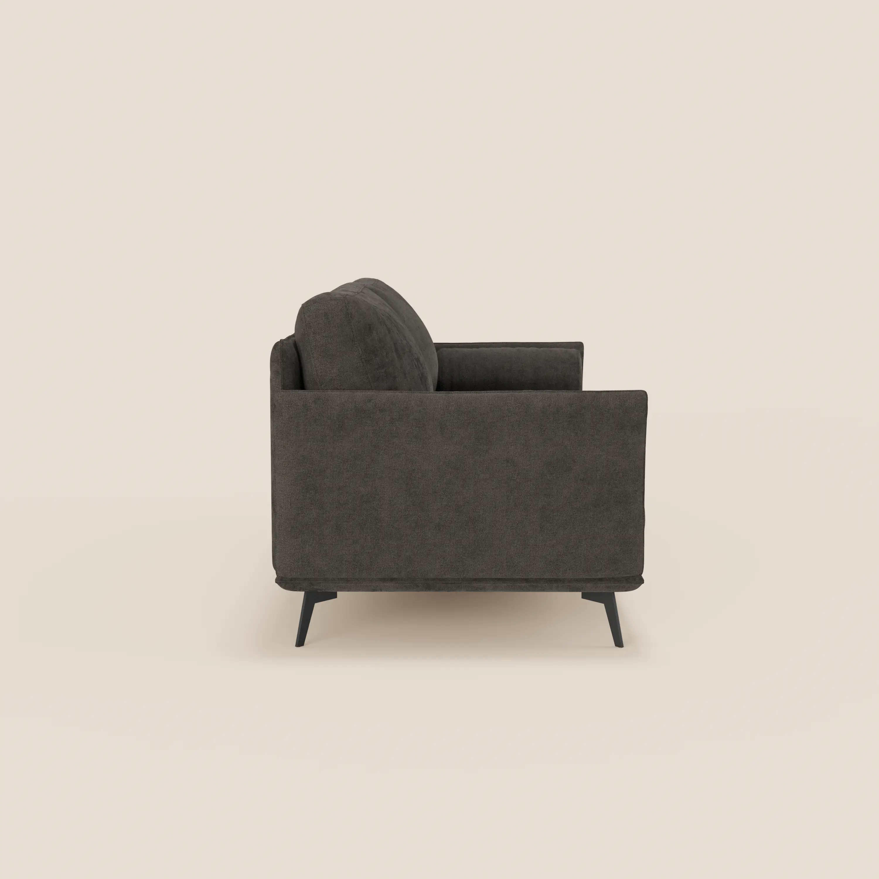 Basalto canapé linéaire 2 ou 3 places avec assise unique et base en métal en tissu détachable T31 - Image 146