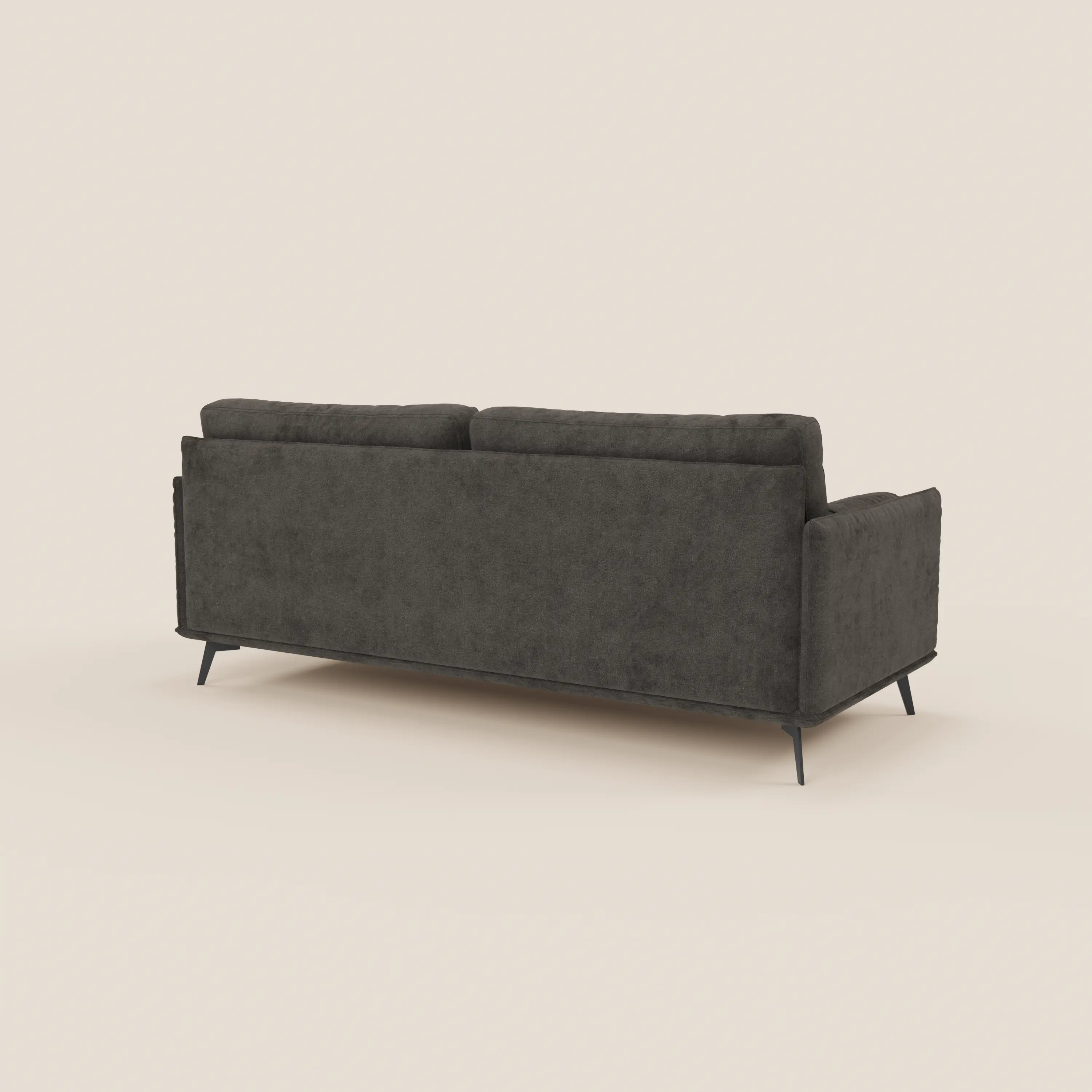 Basalto canapé linéaire 2 ou 3 places avec assise unique et base en métal en tissu détachable T31 - Image 147