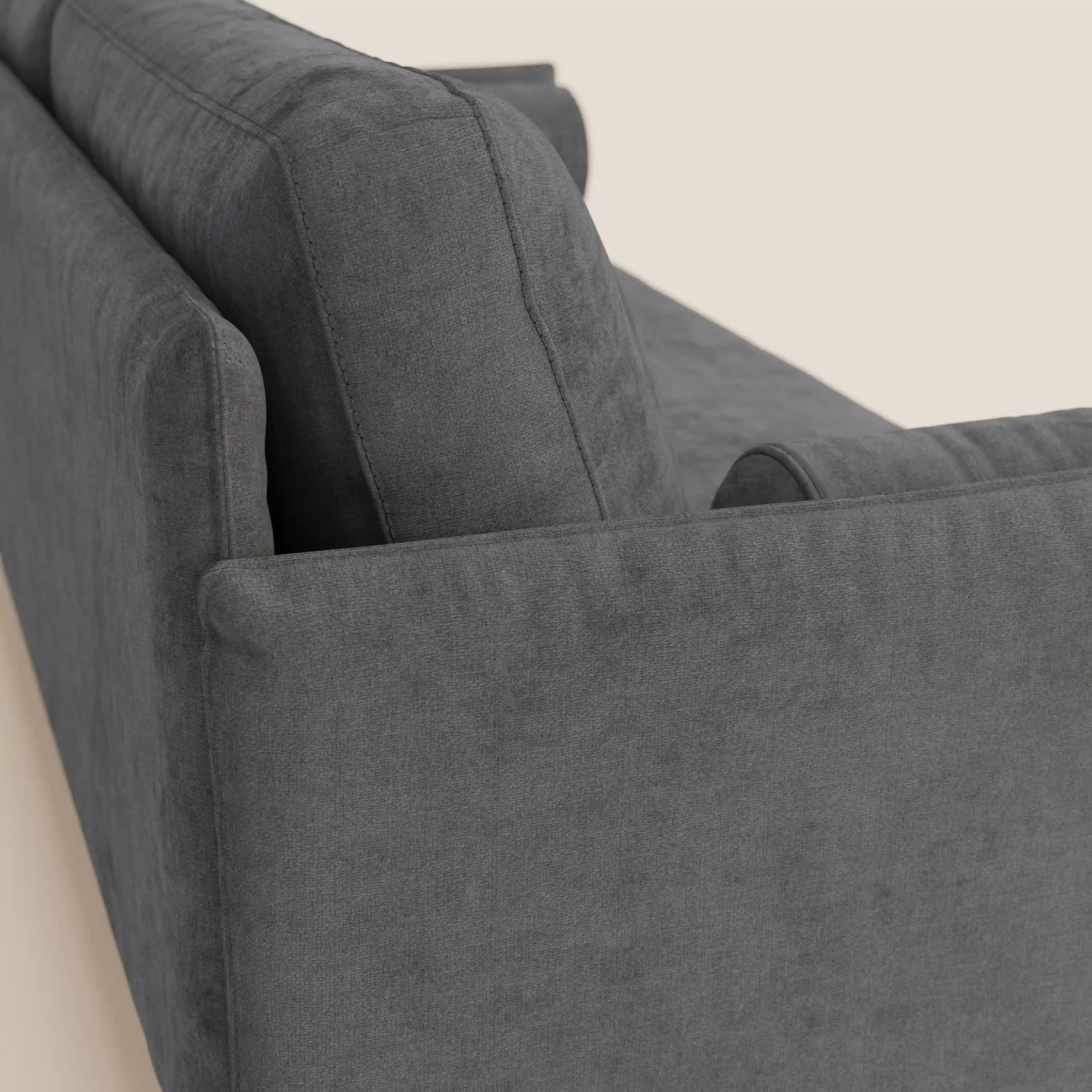 Basalto canapé linéaire 2 ou 3 places avec assise unique et base en métal en tissu détachable T31 - Image 19