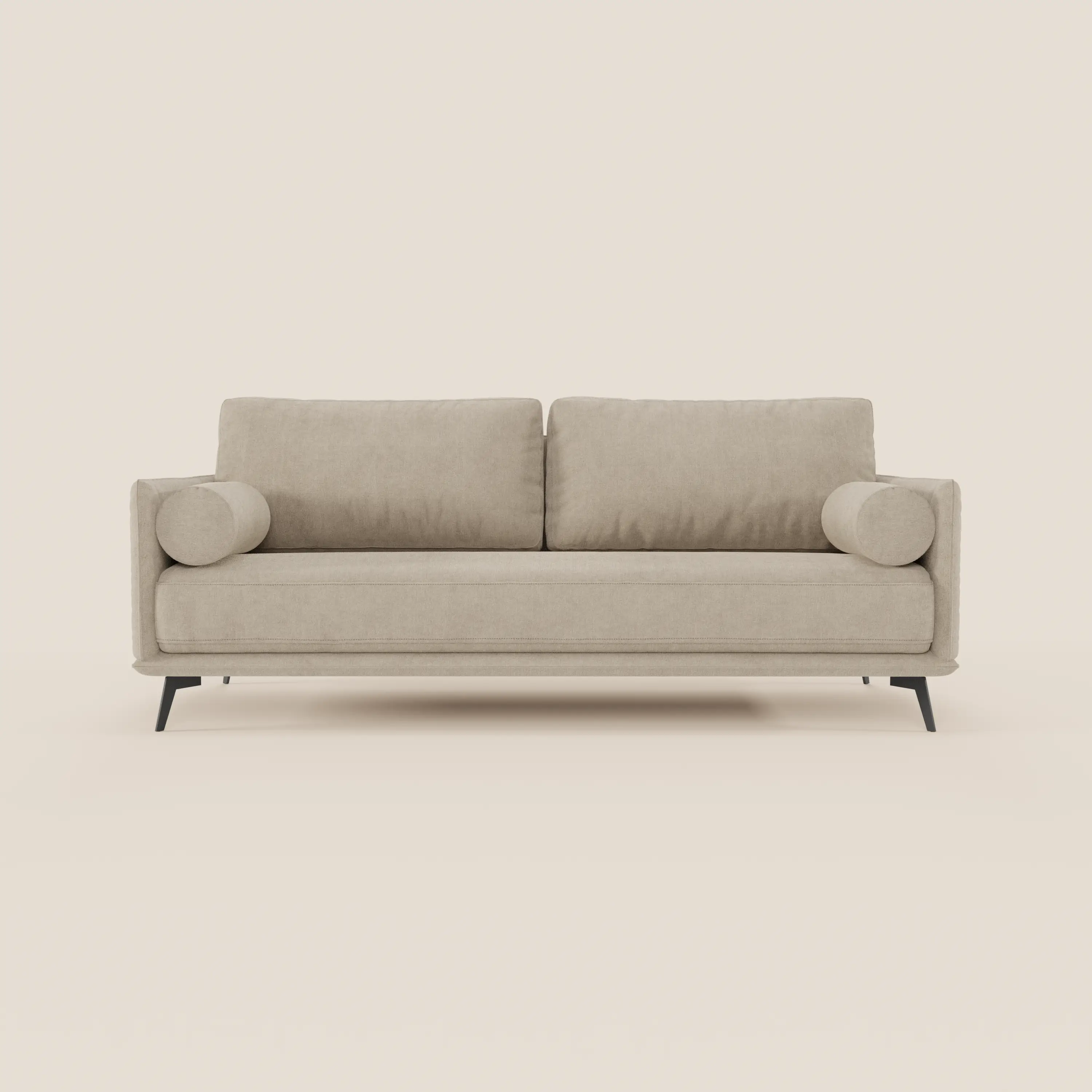 Basalto canapé linéaire 2 ou 3 places avec assise unique et base en métal en tissu détachable T31 - Image 22