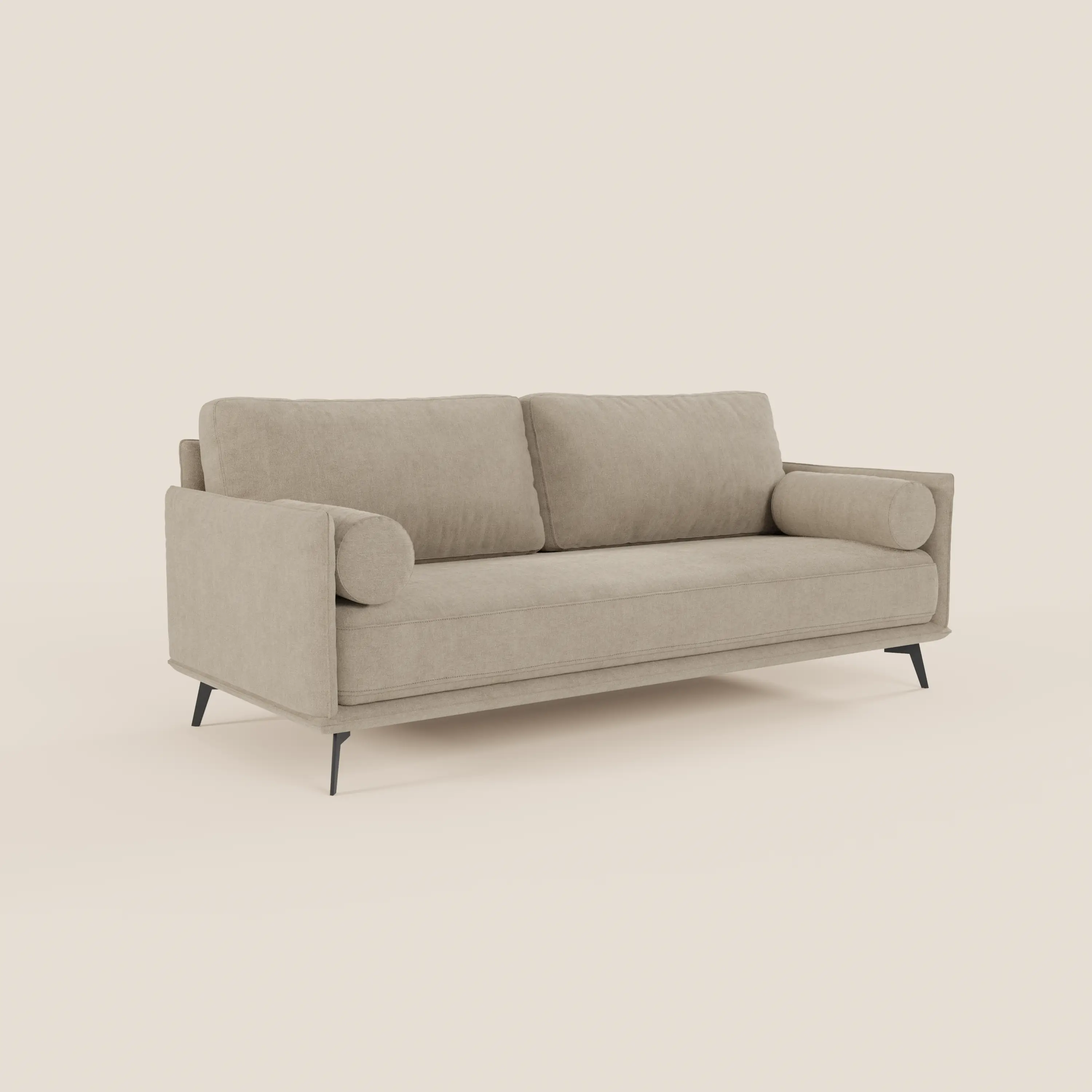 Basalto canapé linéaire 2 ou 3 places avec assise unique et base en métal en tissu détachable T31 - Image 23