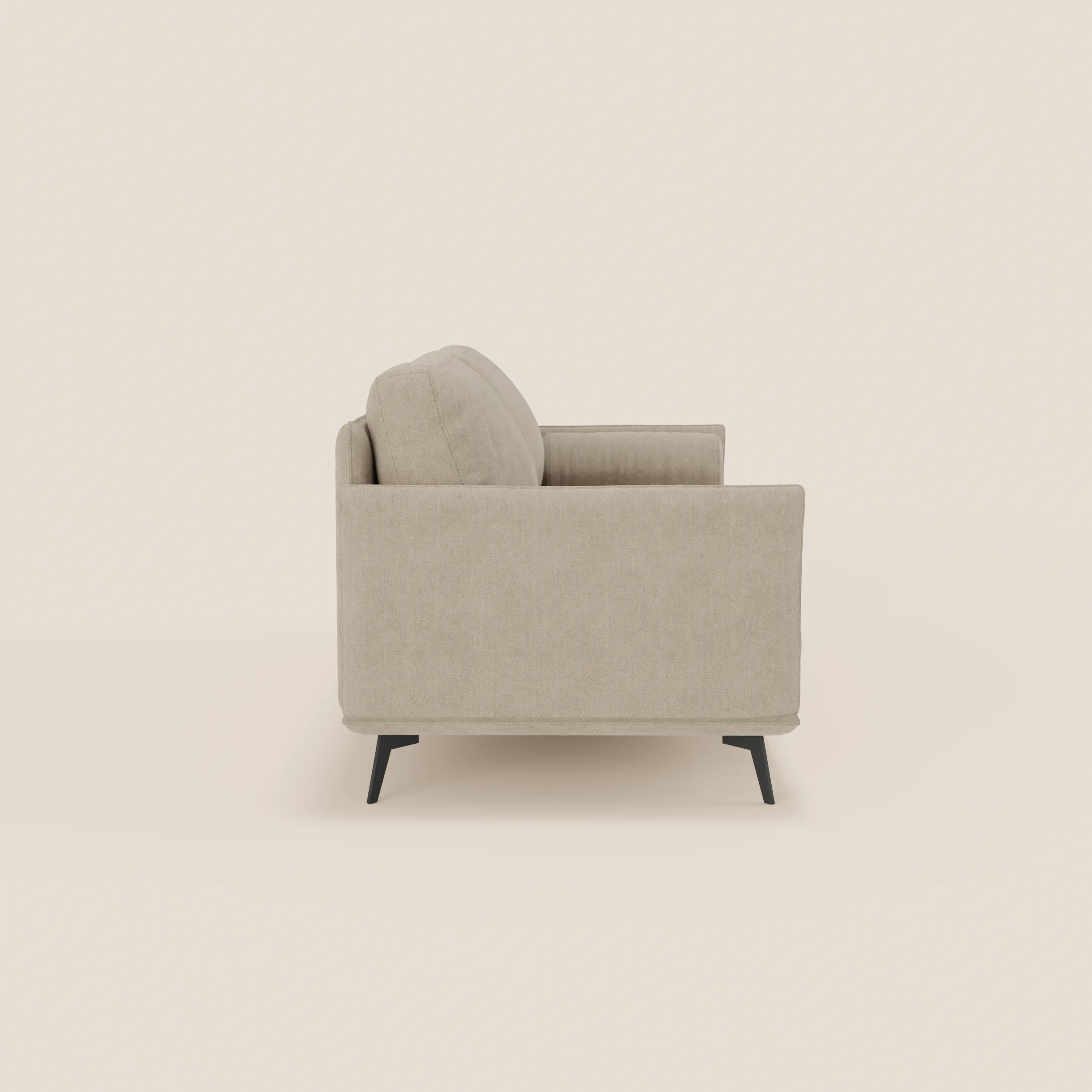 Basalto canapé linéaire 2 ou 3 places avec assise unique et base en métal en tissu détachable T31 - Image 26