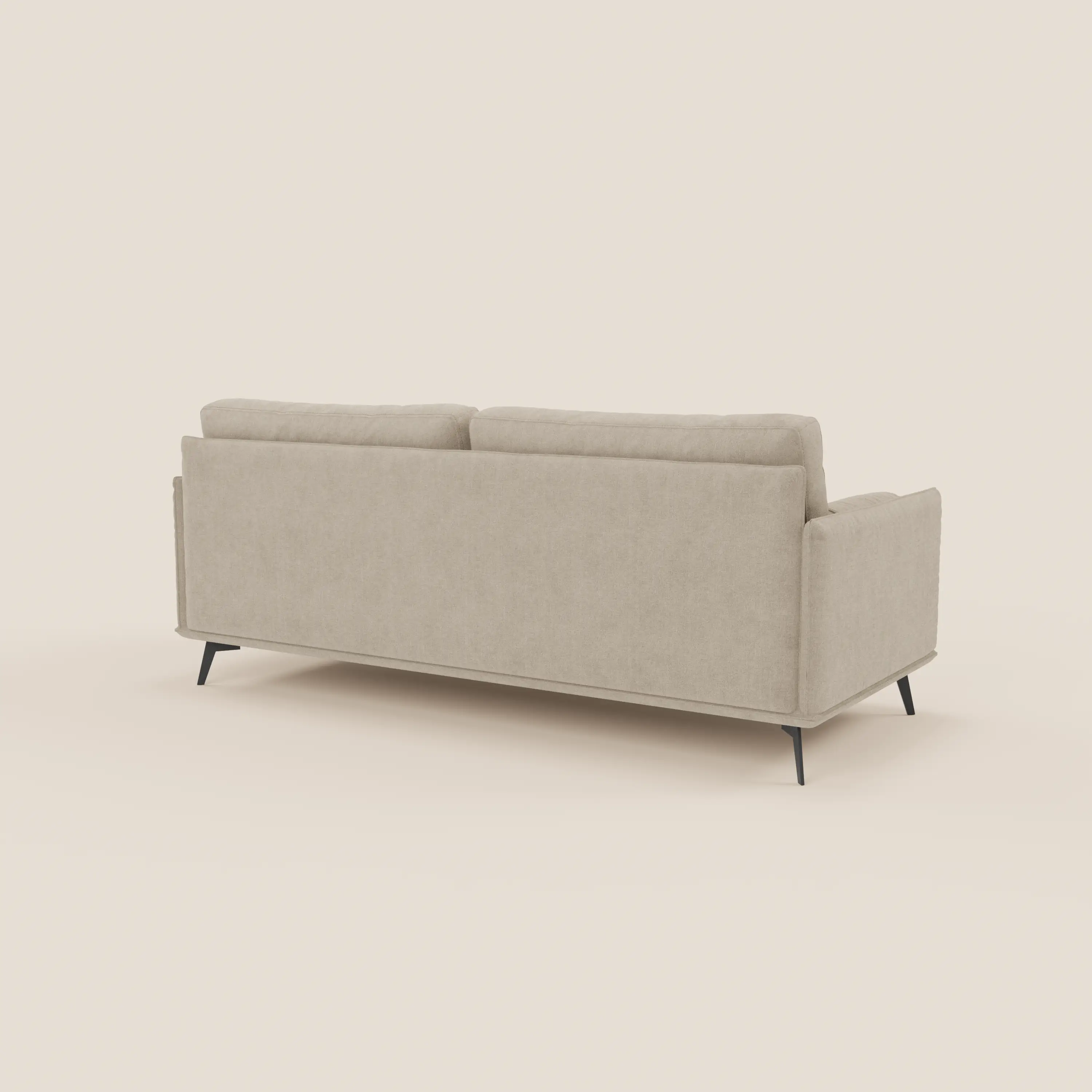 Basalto canapé linéaire 2 ou 3 places avec assise unique et base en métal en tissu détachable T31 - Image 27