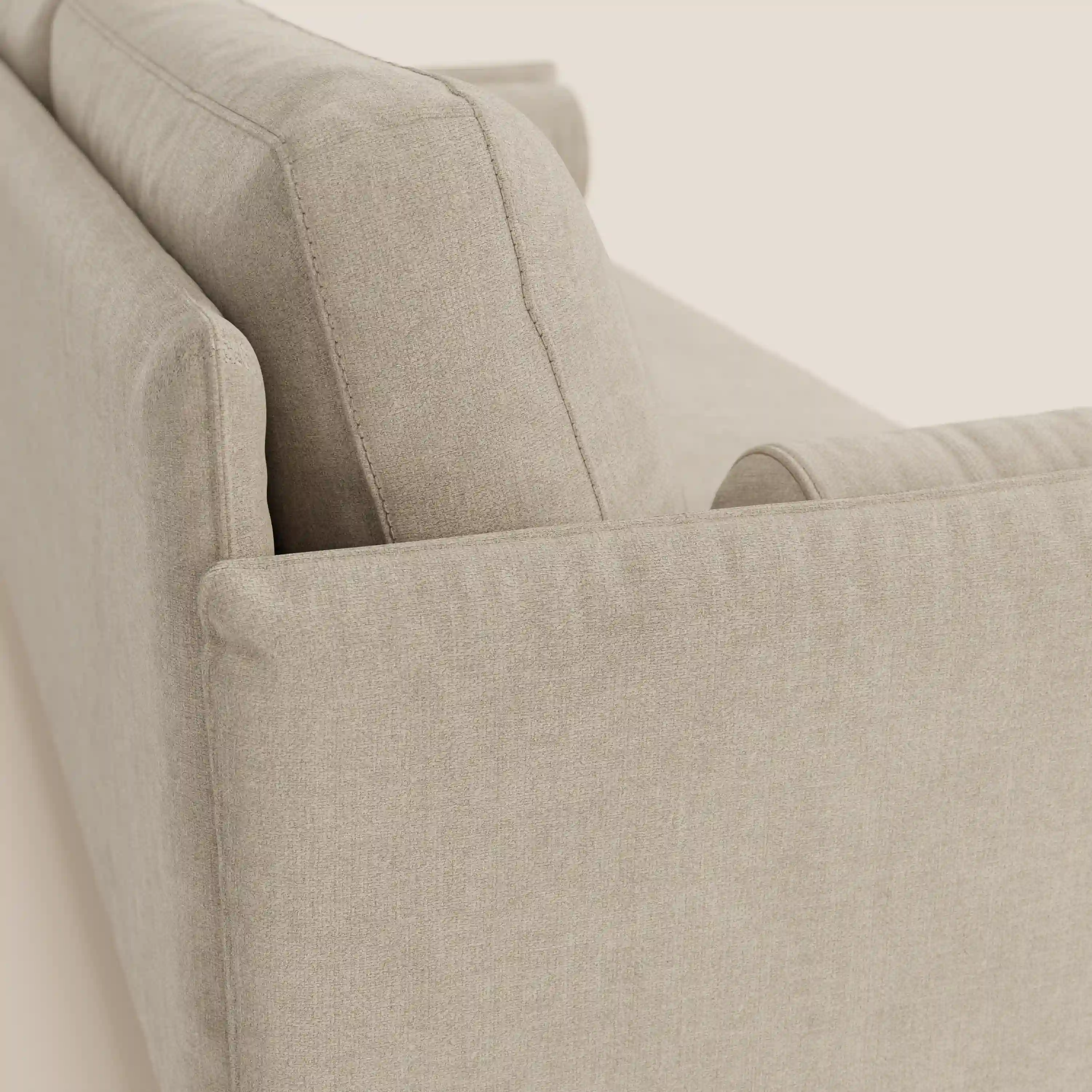 Basalto canapé linéaire 2 ou 3 places avec assise unique et base en métal en tissu détachable T31 - Image 29