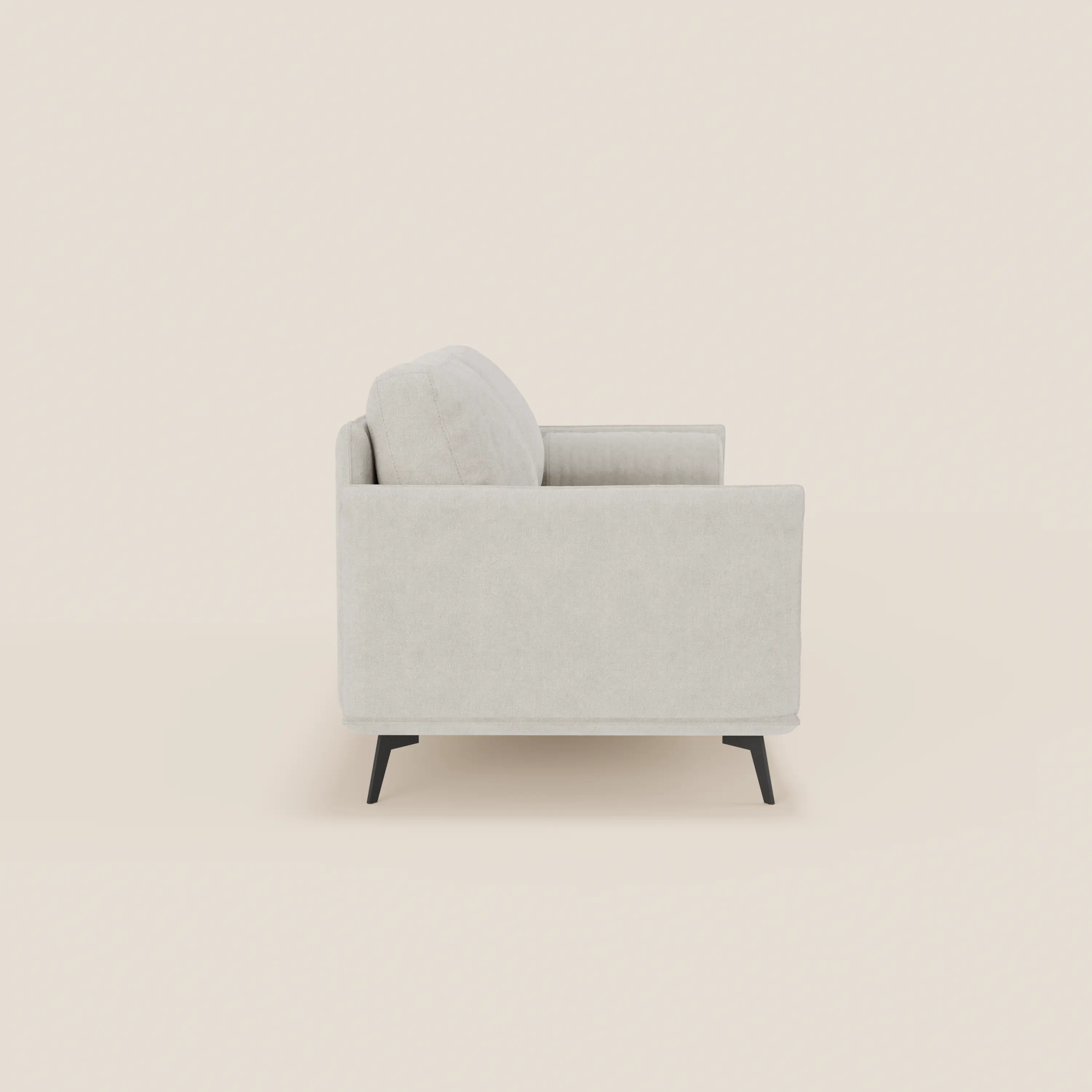 Basalto canapé linéaire 2 ou 3 places avec assise unique et base en métal en tissu détachable T31 - Image 36