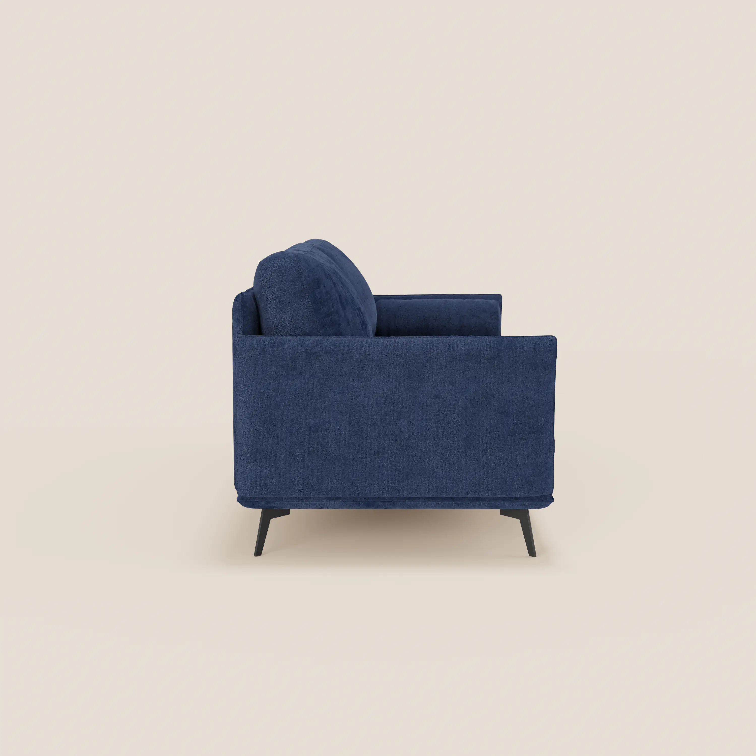 Basalto canapé linéaire 2 ou 3 places avec assise unique et base en métal en tissu détachable T31 - Image 46