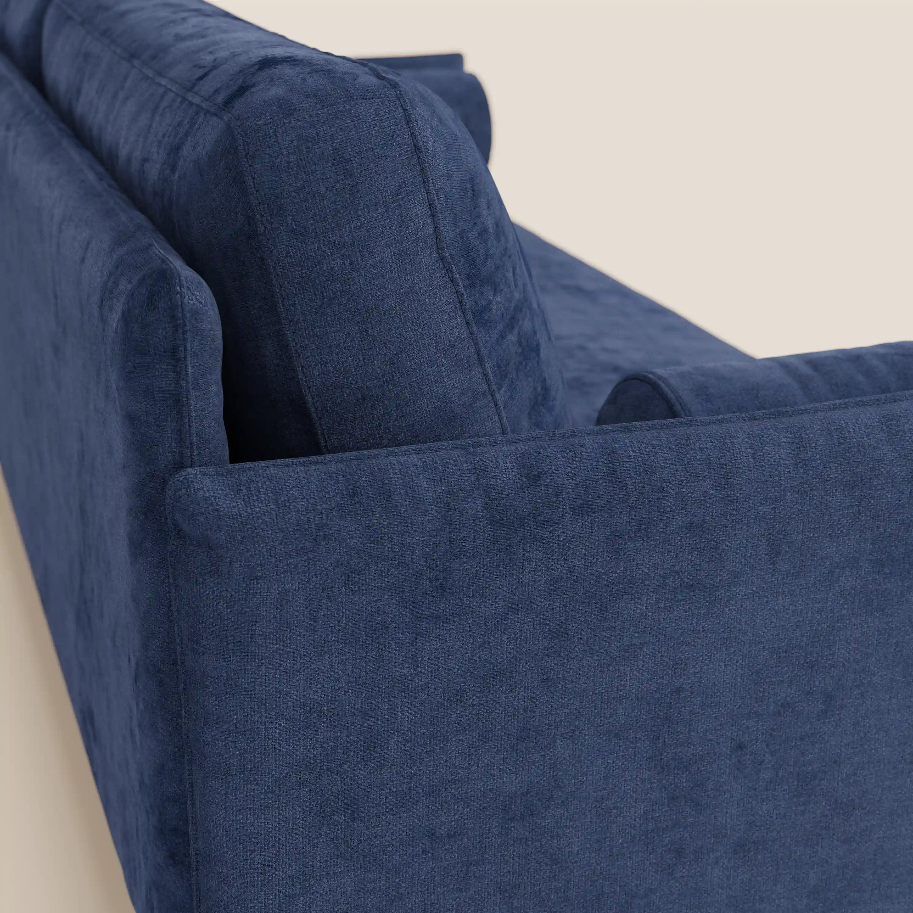 Basalto canapé linéaire 2 ou 3 places avec assise unique et base en métal en tissu détachable T31 - Image 49