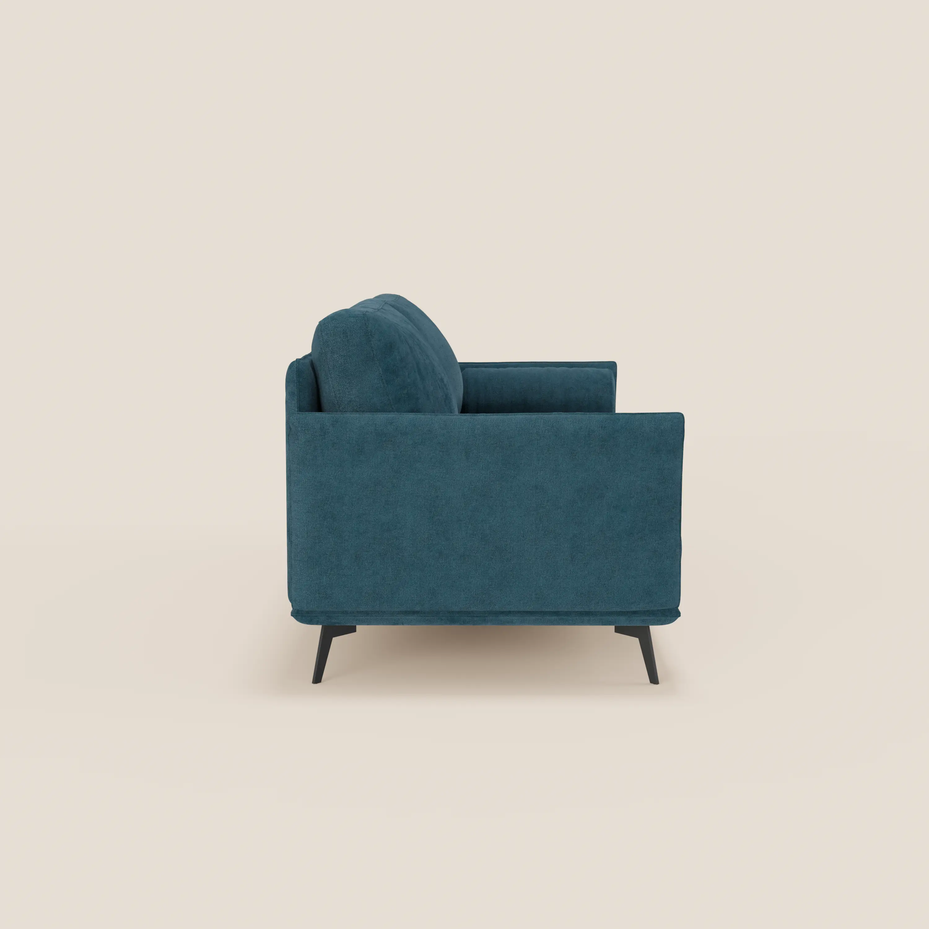 Basalto canapé linéaire 2 ou 3 places avec assise unique et base en métal en tissu détachable T31 - Image 6