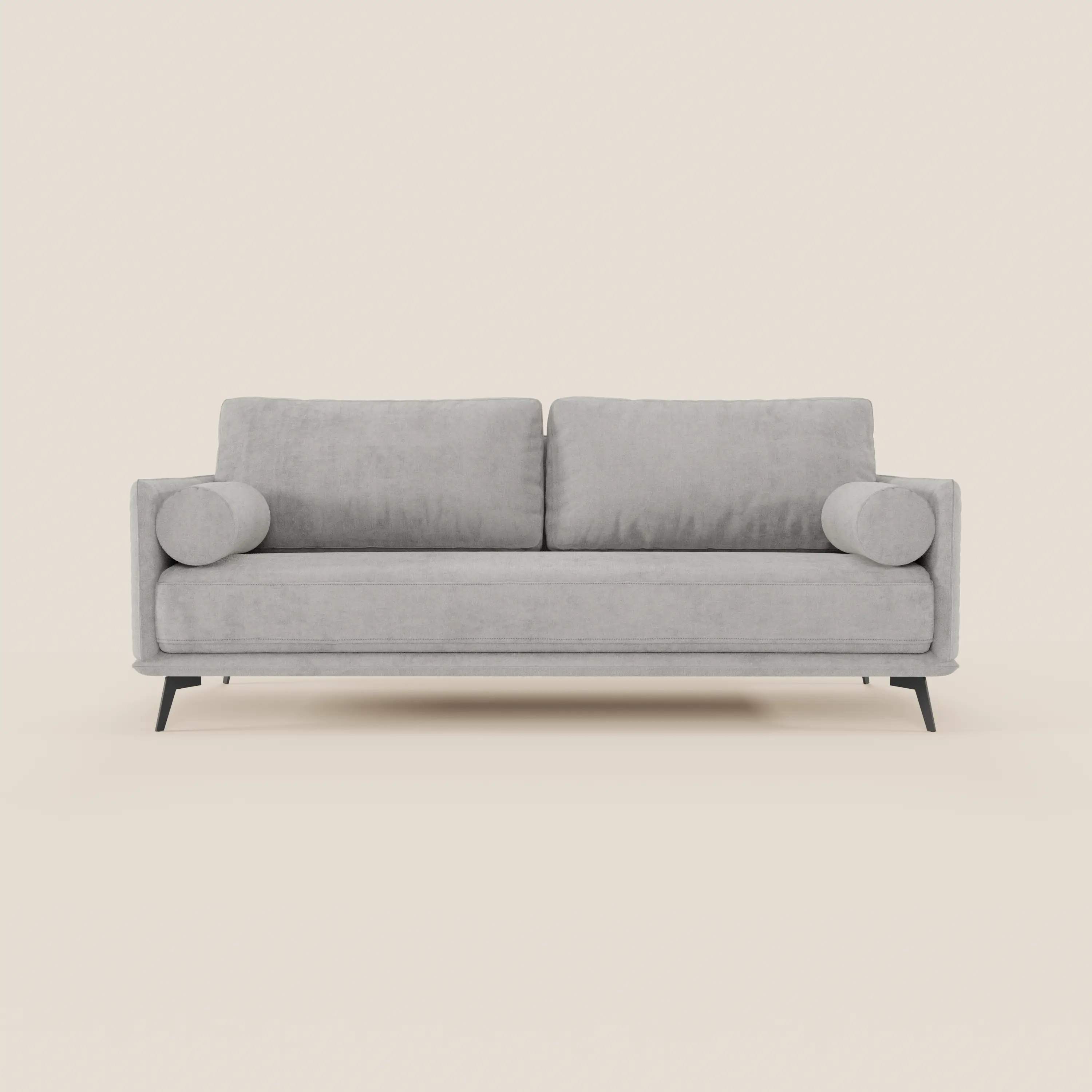 Basalto canapé linéaire 2 ou 3 places avec assise unique et base en métal en tissu détachable T31 - Image 62