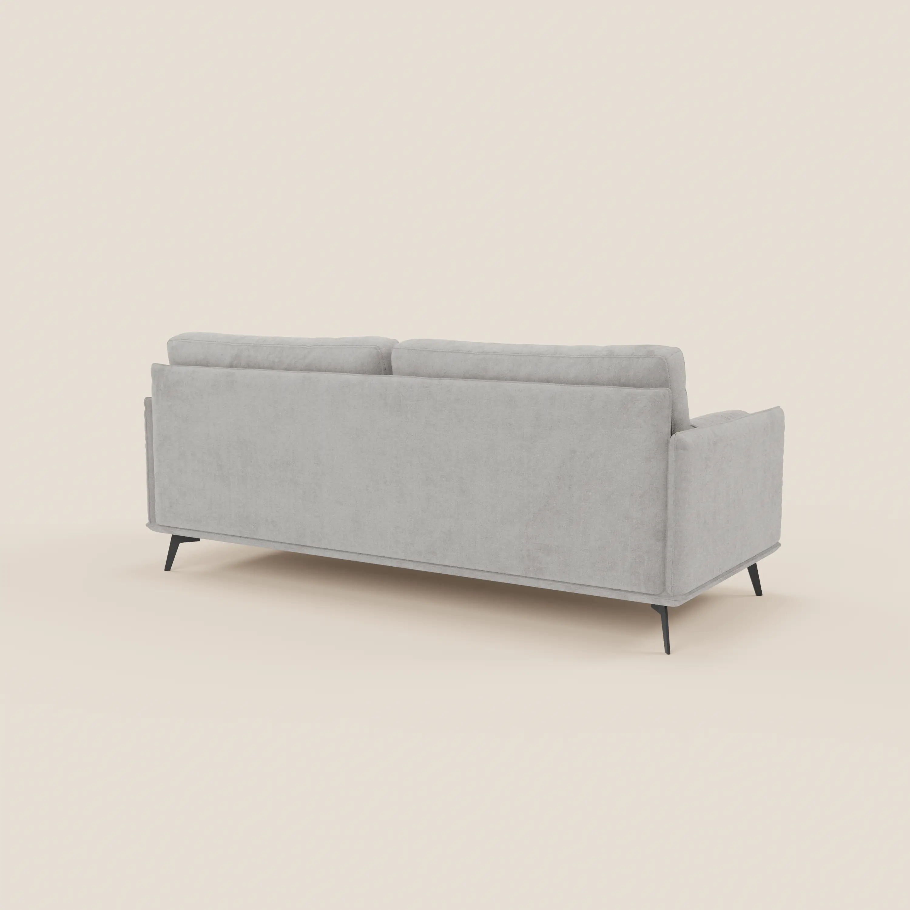 Basalto canapé linéaire 2 ou 3 places avec assise unique et base en métal en tissu détachable T31 - Image 67