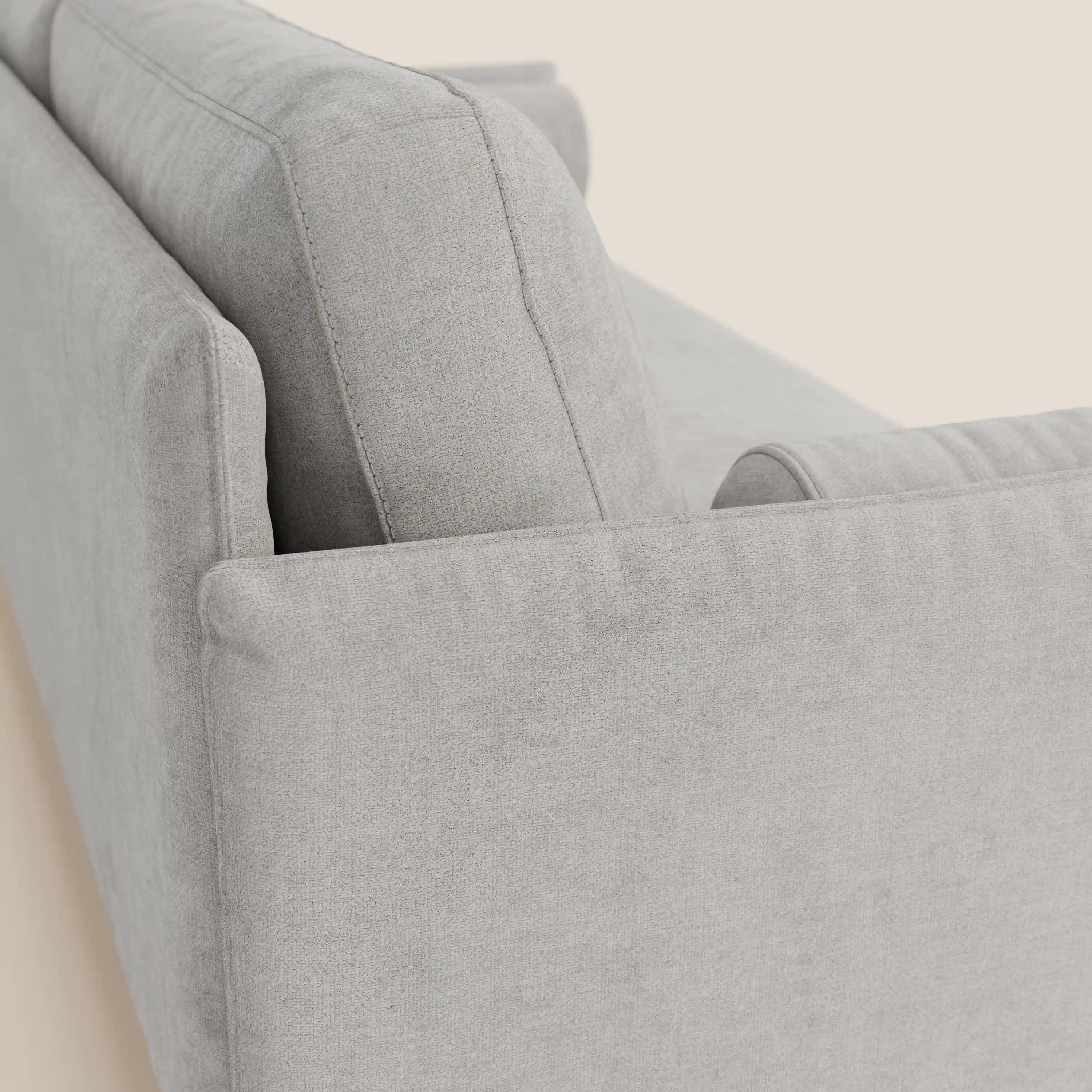 Basalto canapé linéaire 2 ou 3 places avec assise unique et base en métal en tissu détachable T31 - Image 69