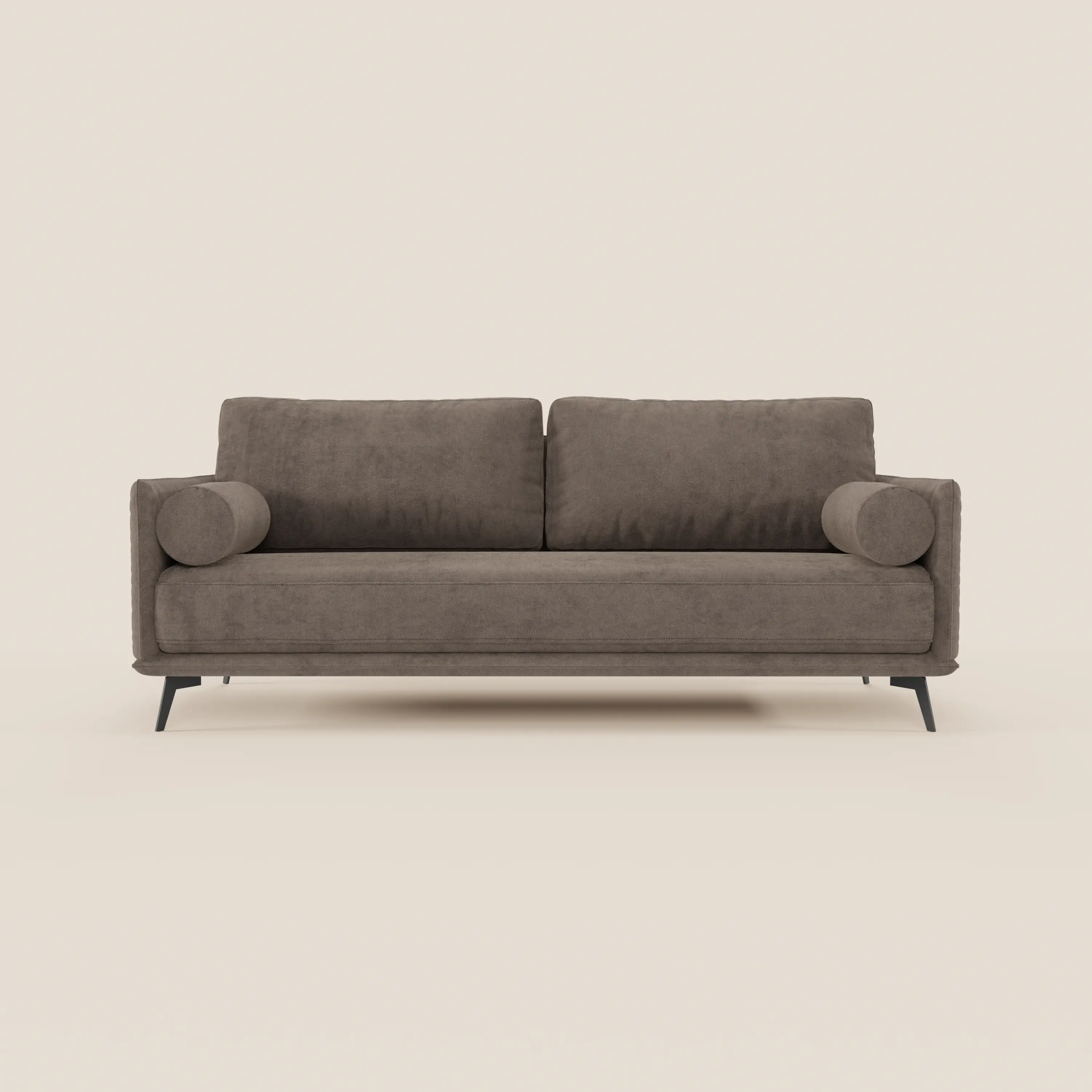 Basalto canapé linéaire 2 ou 3 places avec assise unique et base en métal en tissu détachable T31 - Image 72