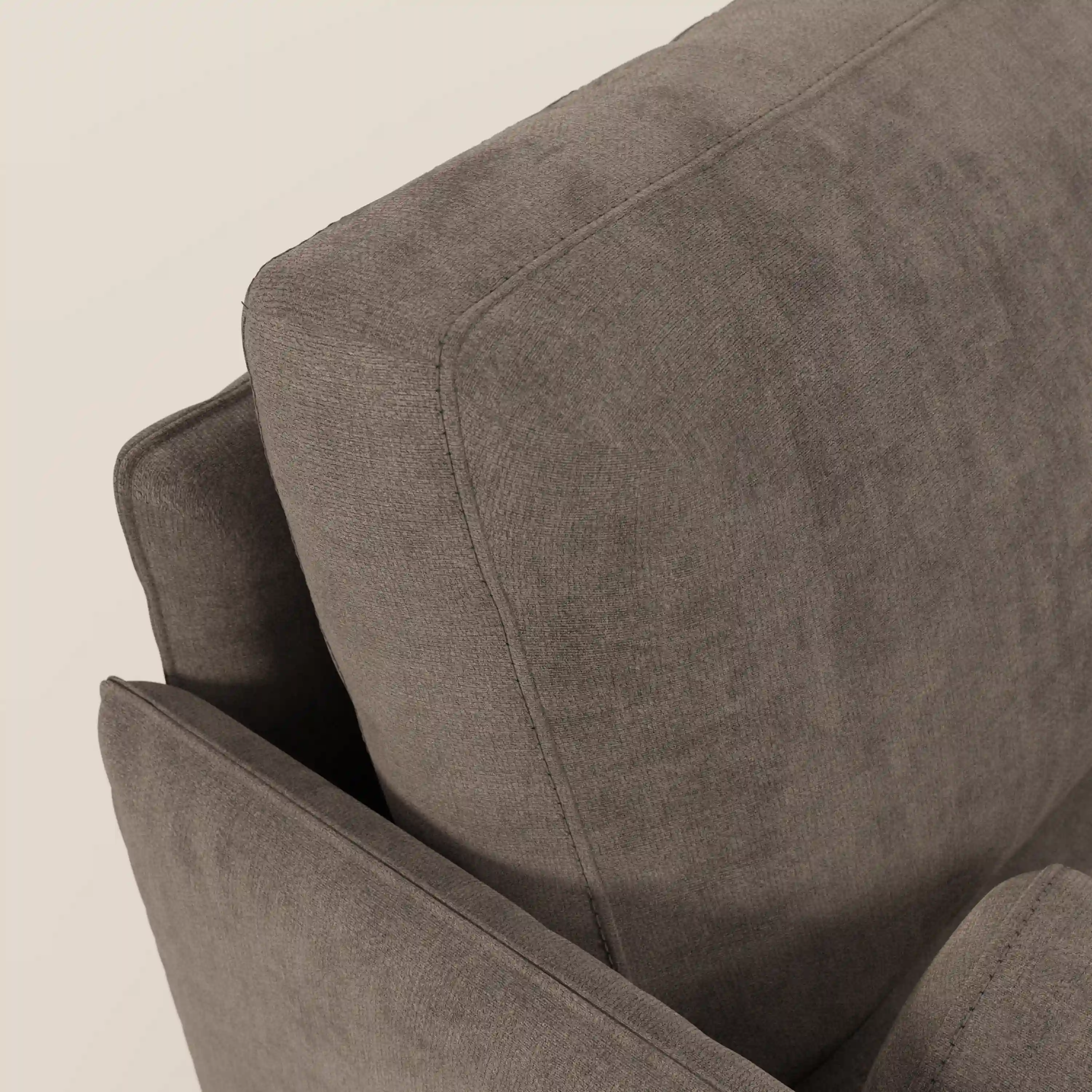Basalto canapé linéaire 2 ou 3 places avec assise unique et base en métal en tissu détachable T31 - Image 75