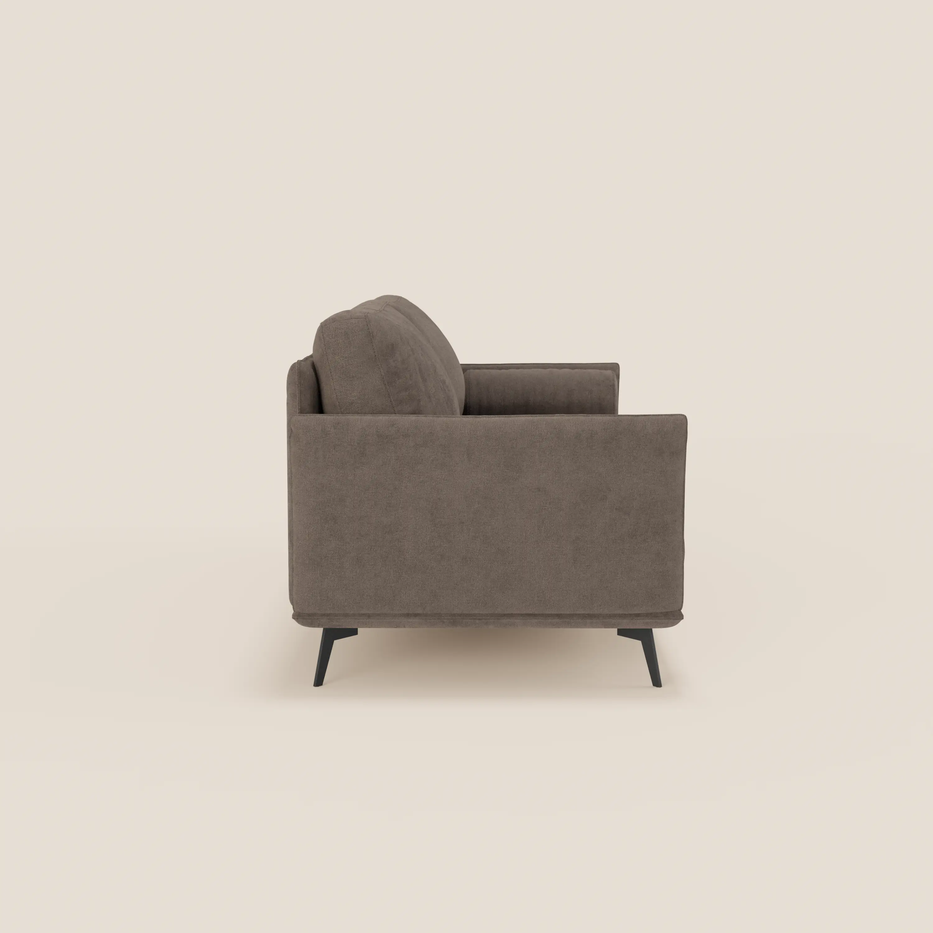 Basalto canapé linéaire 2 ou 3 places avec assise unique et base en métal en tissu détachable T31 - Image 76