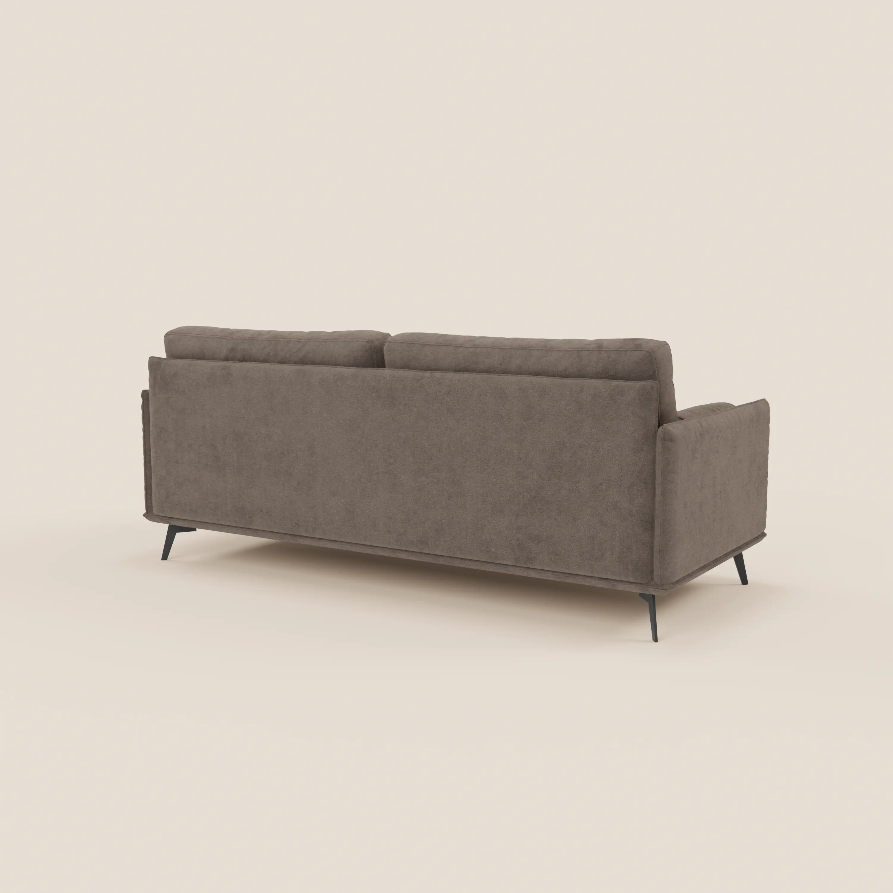 Basalto canapé linéaire 2 ou 3 places avec assise unique et base en métal en tissu détachable T31 - Image 77