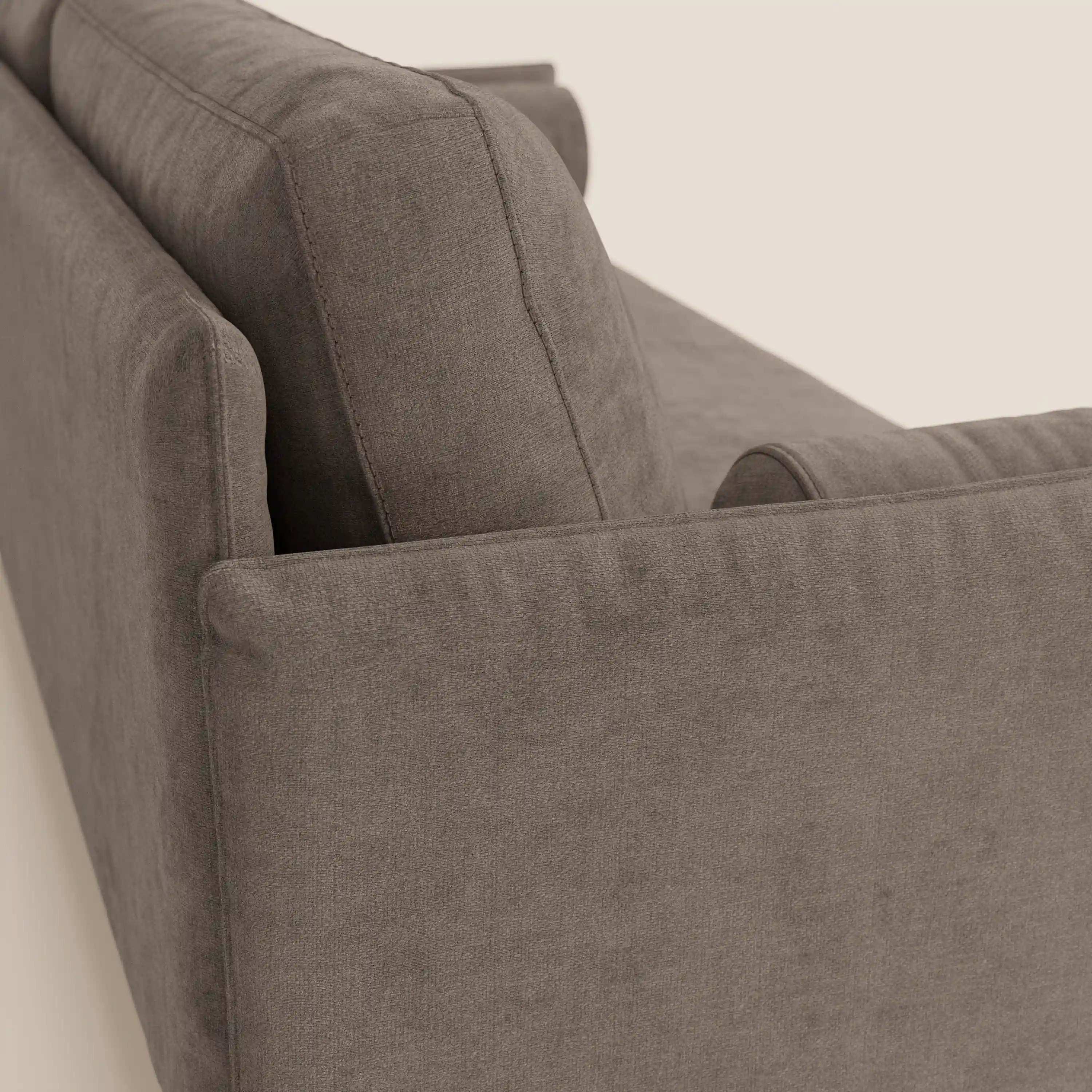 Basalto canapé linéaire 2 ou 3 places avec assise unique et base en métal en tissu détachable T31 - Image 79