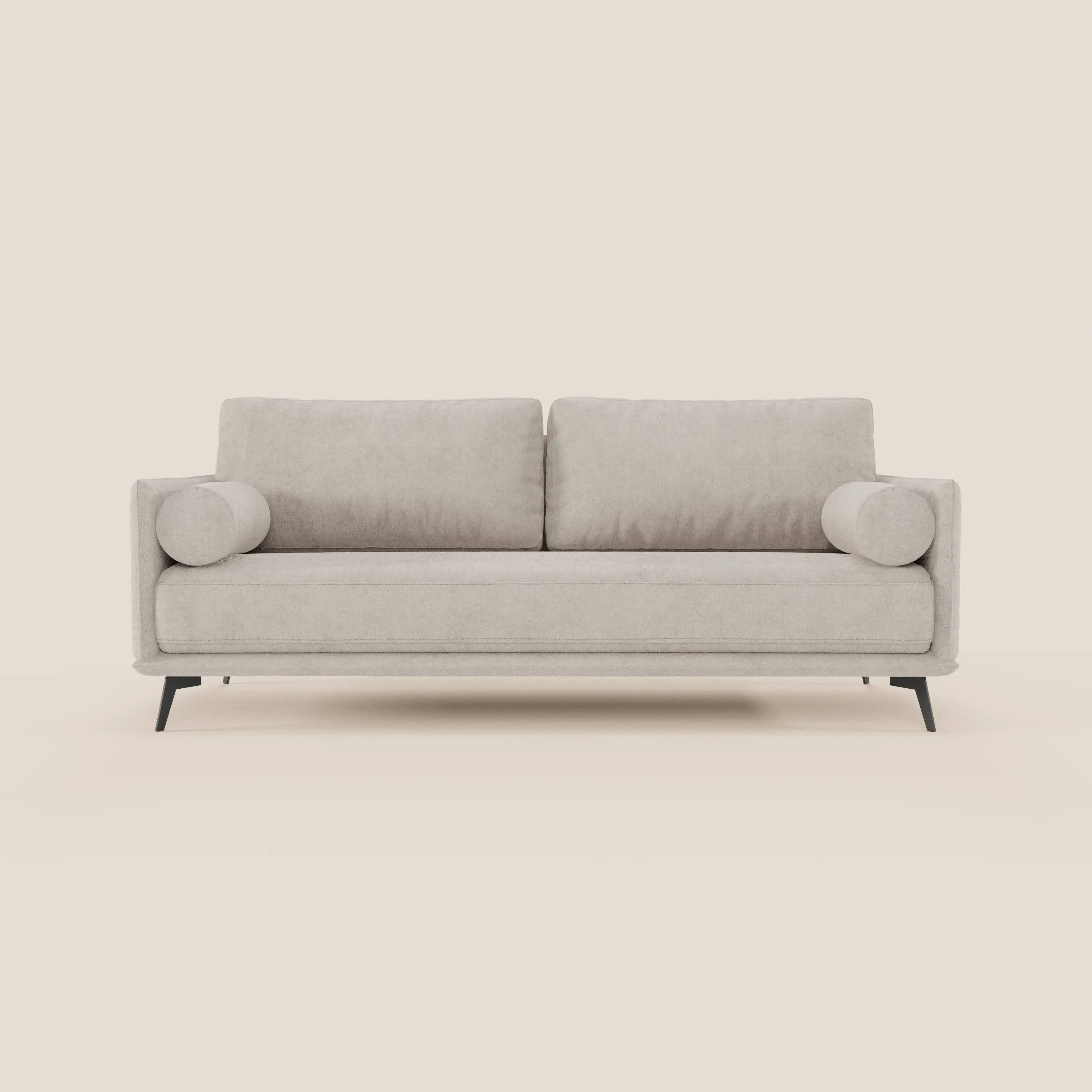 Basalto canapé linéaire 2 ou 3 places avec assise unique et base en métal en tissu détachable T31 - Image 82