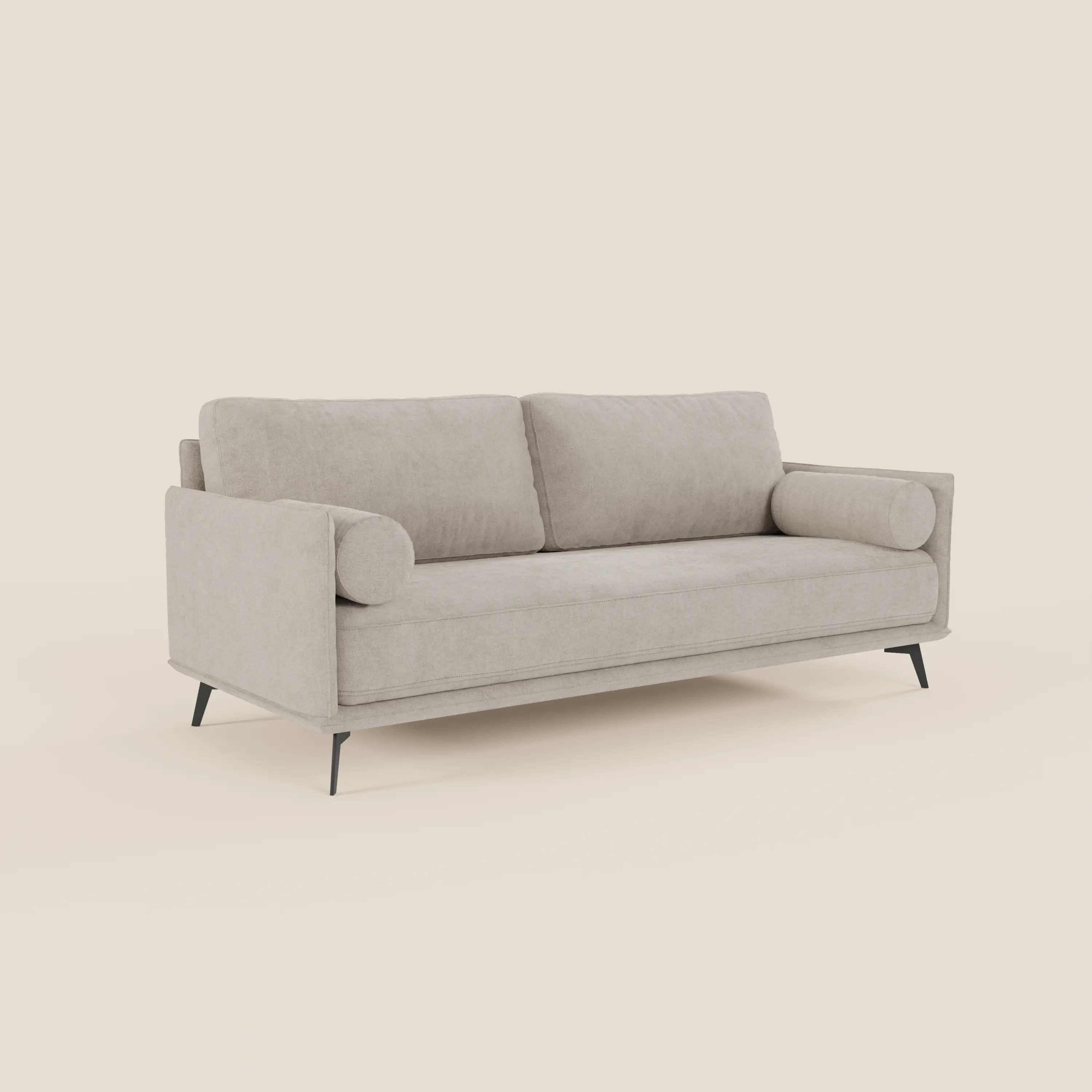 Basalto canapé linéaire 2 ou 3 places avec assise unique et base en métal en tissu détachable T31 - Image 83