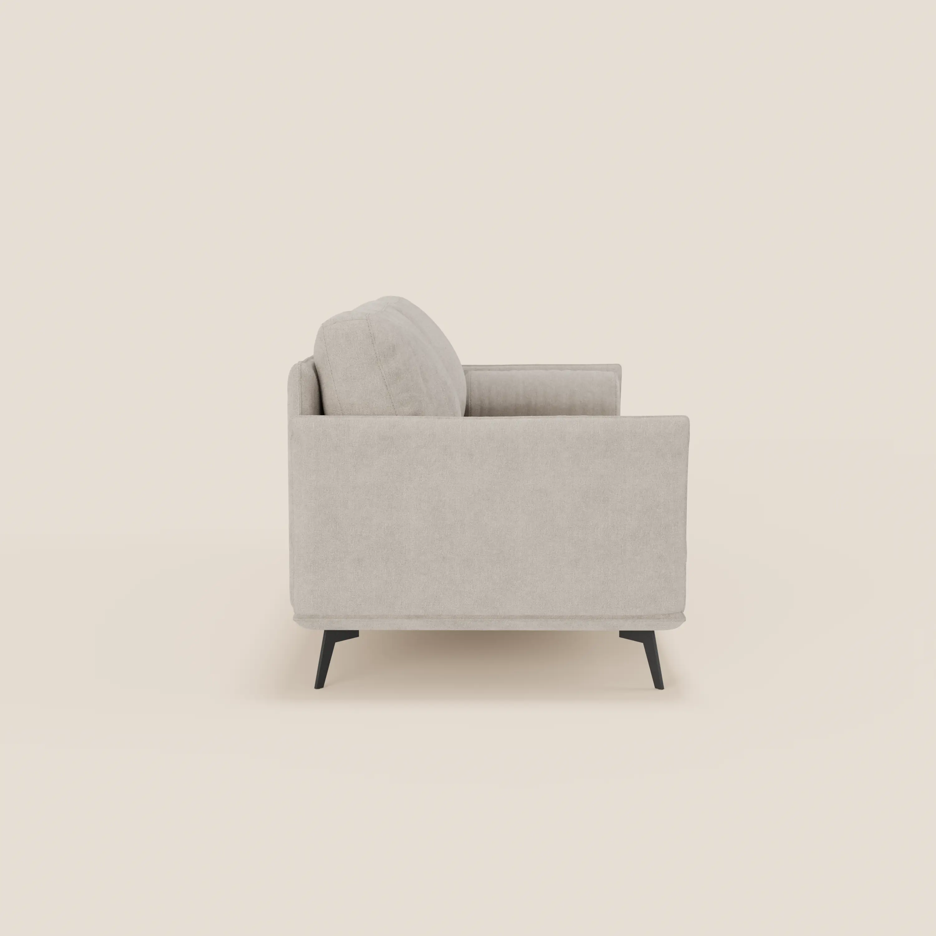 Basalto canapé linéaire 2 ou 3 places avec assise unique et base en métal en tissu détachable T31 - Image 86