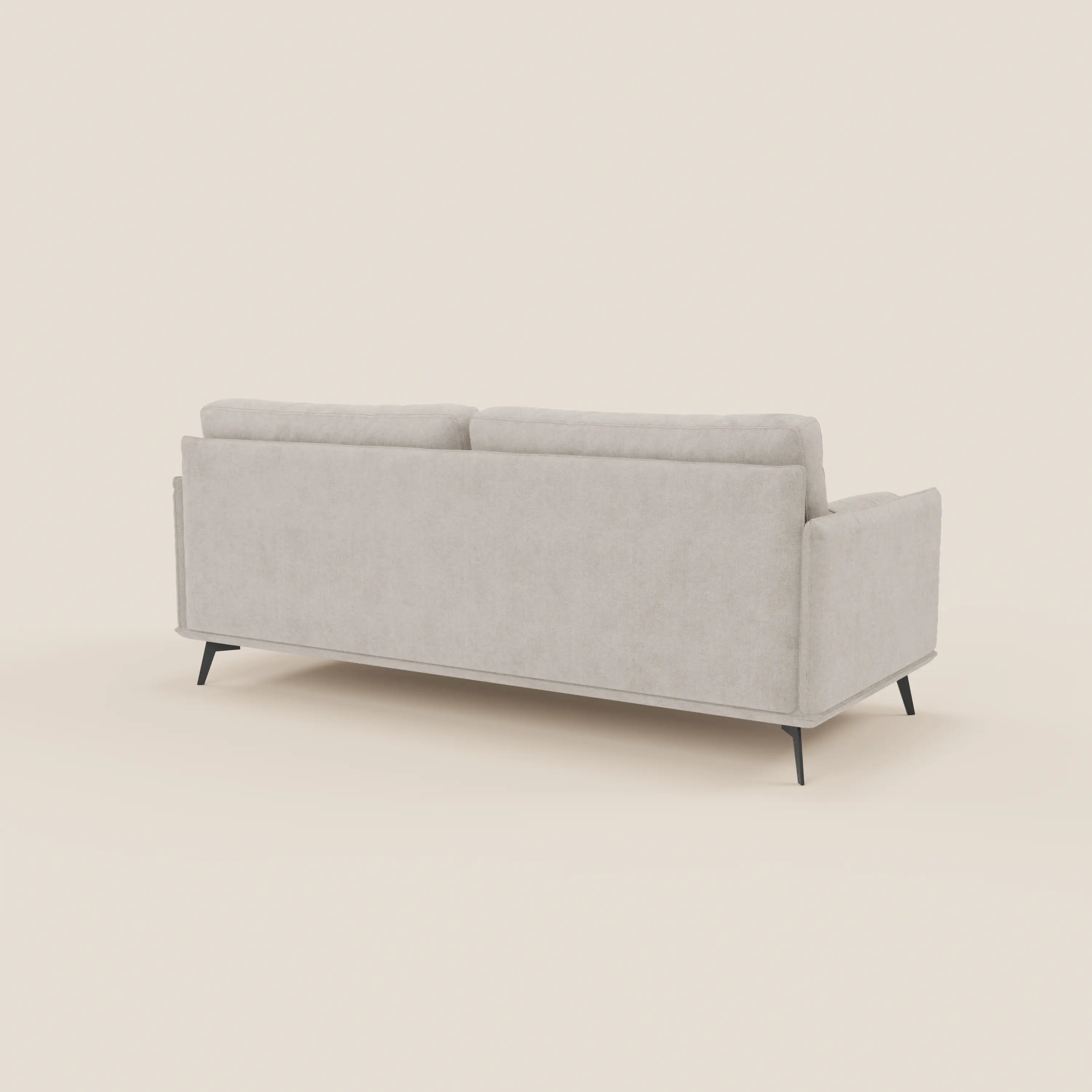 Basalto canapé linéaire 2 ou 3 places avec assise unique et base en métal en tissu détachable T31 - Image 87