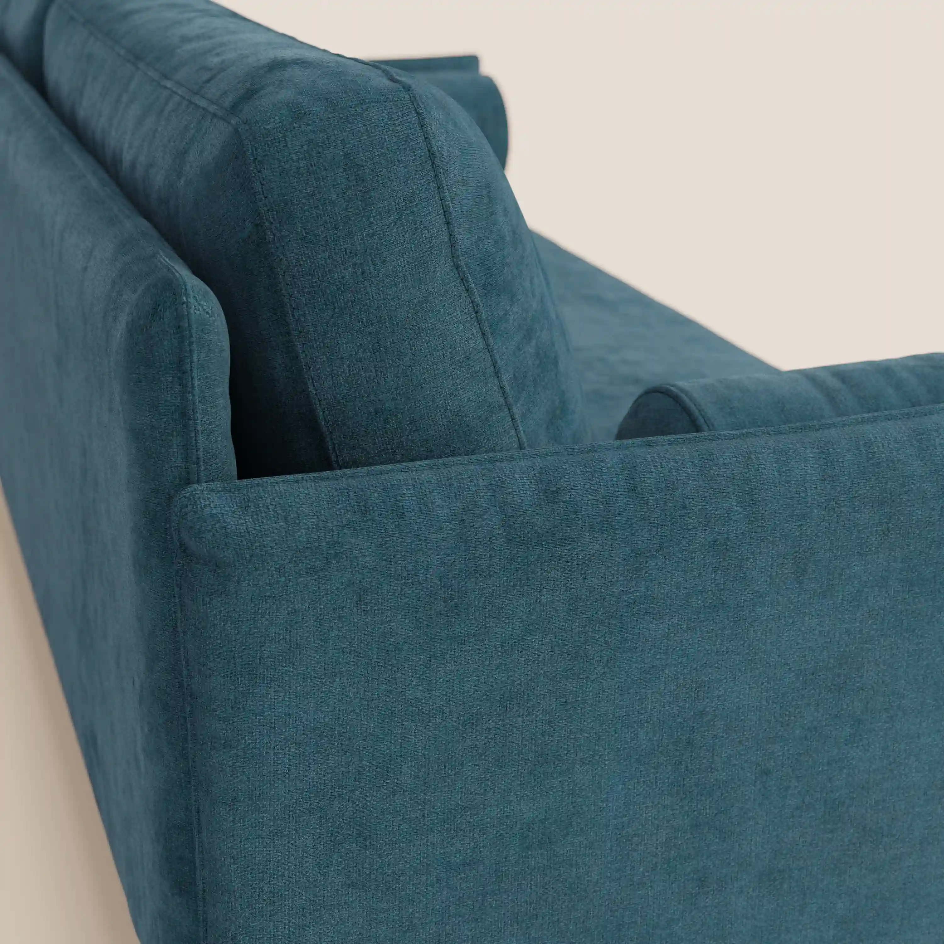 Basalto canapé linéaire 2 ou 3 places avec assise unique et base en métal en tissu détachable T31 - Image 9