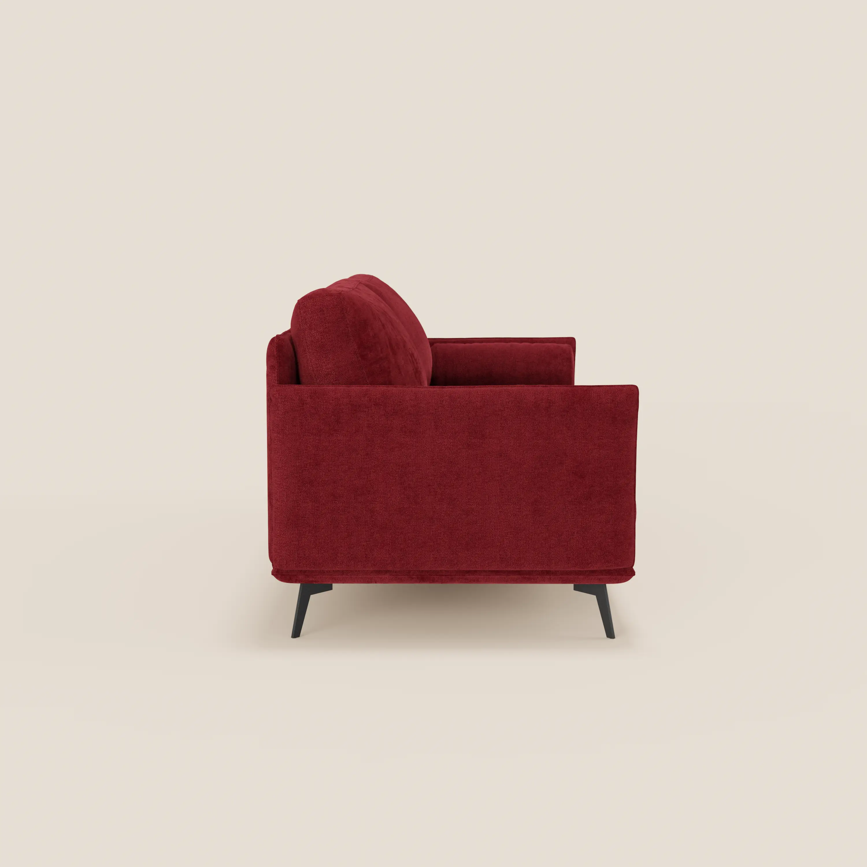 Basalto canapé linéaire 2 ou 3 places avec assise unique et base en métal en tissu détachable T31 - Image 96