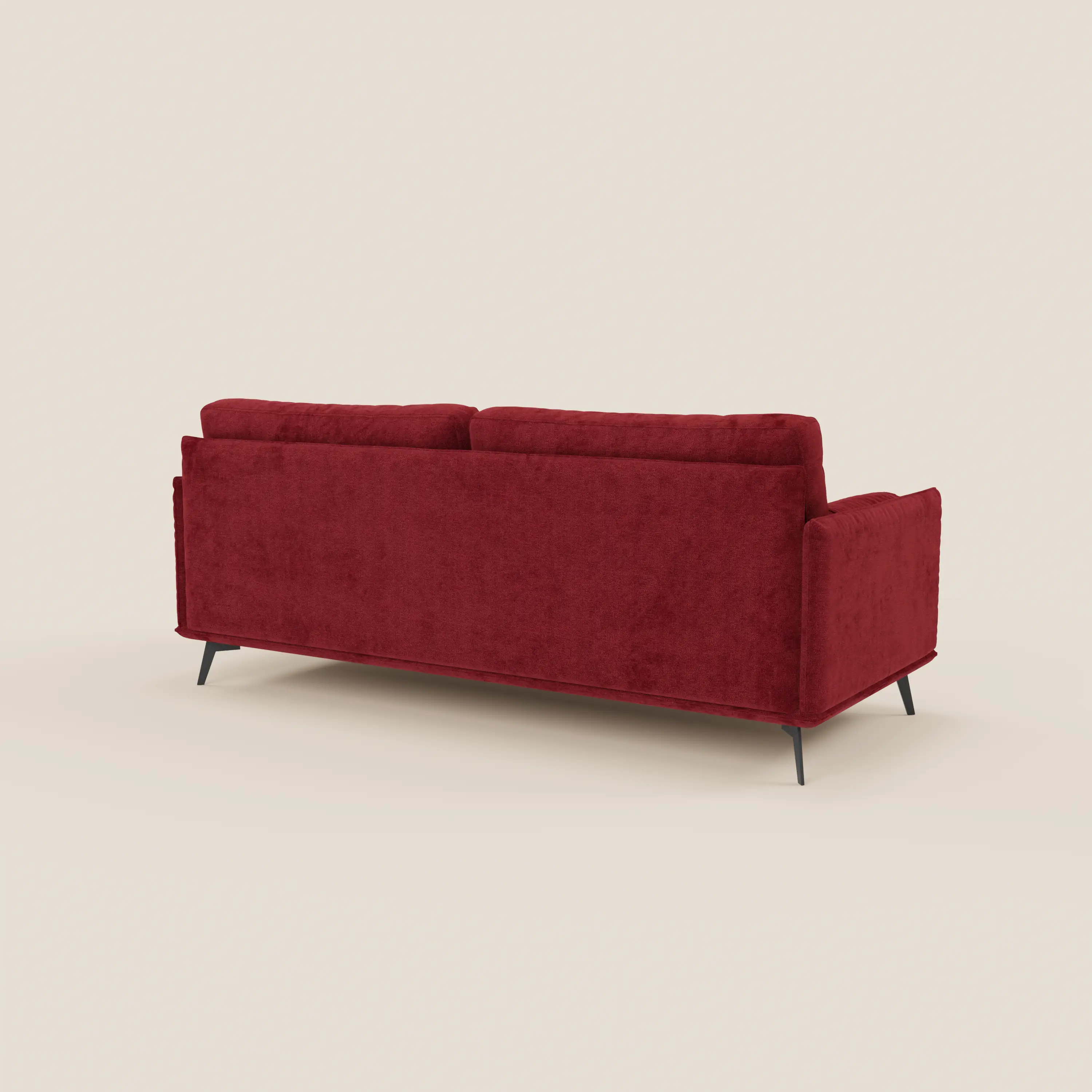 Basalto canapé linéaire 2 ou 3 places avec assise unique et base en métal en tissu détachable T31 - Image 97
