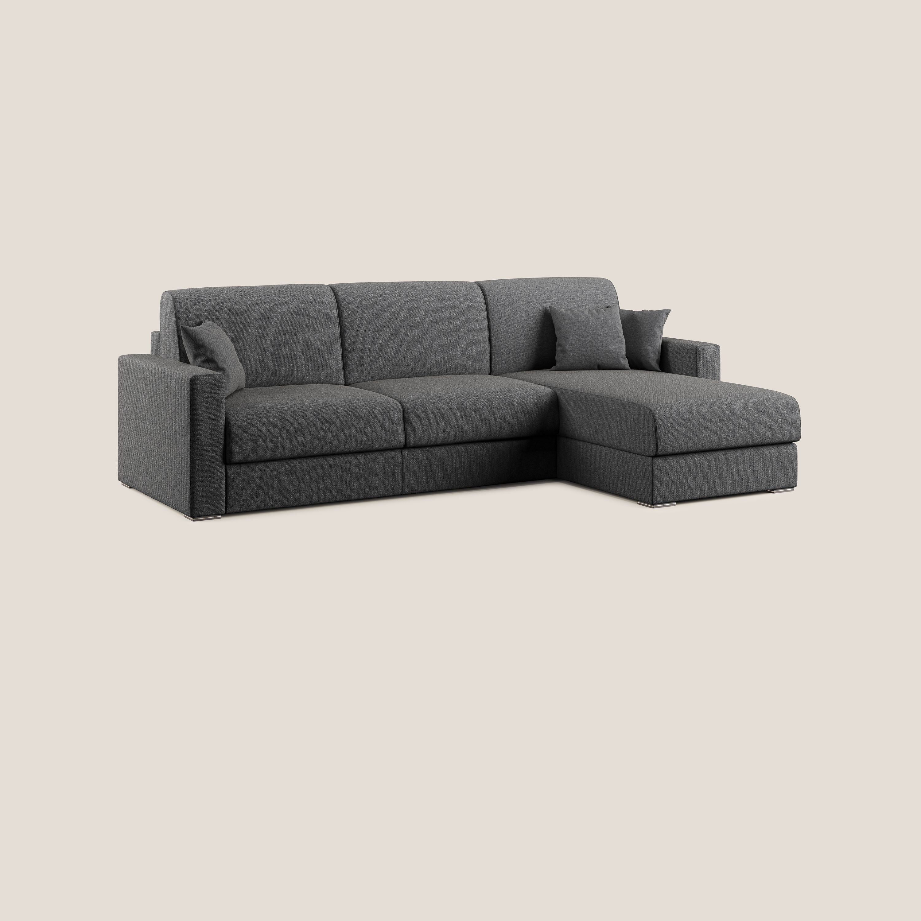 Best Canapé d'angle convertible en tissu détachable QuickClean T08 anthracite - Image 4