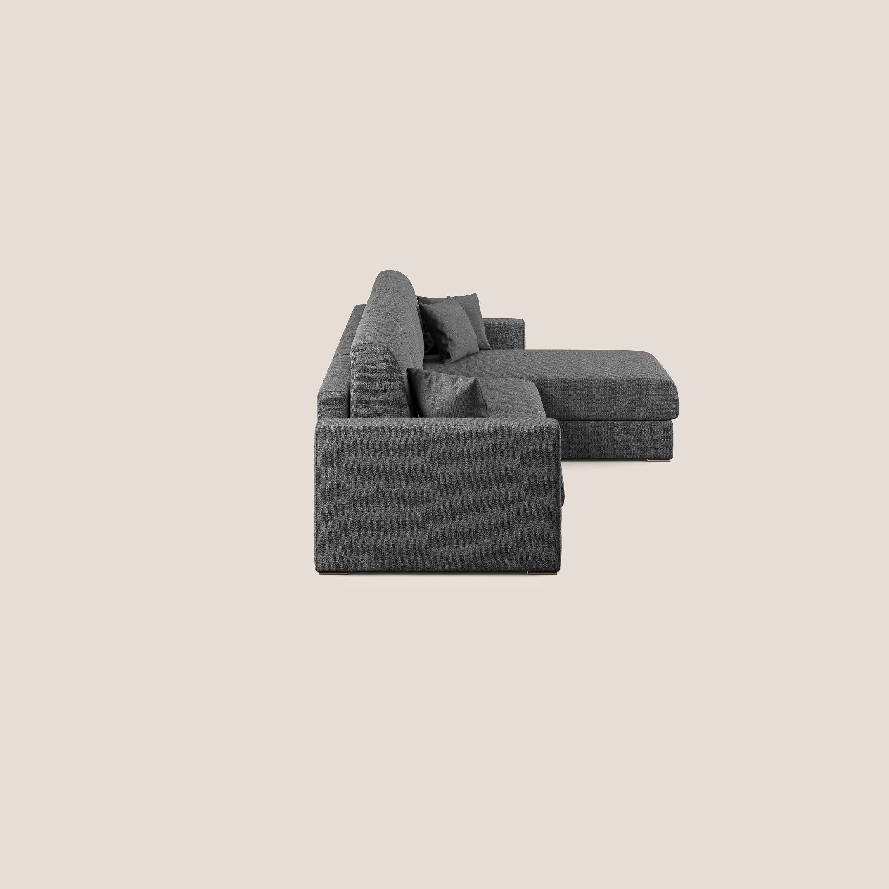 Best Canapé d'angle convertible en tissu détachable QuickClean T08 anthracite - Image 6