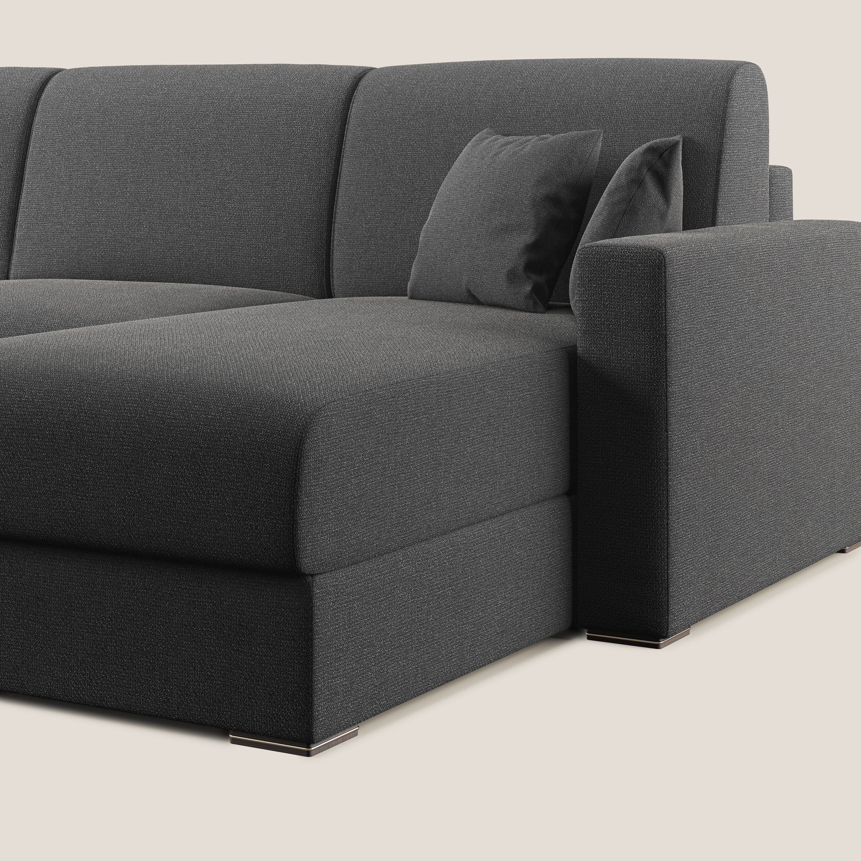 Best Canapé d'angle convertible en tissu détachable QuickClean T08 anthracite - Image 8