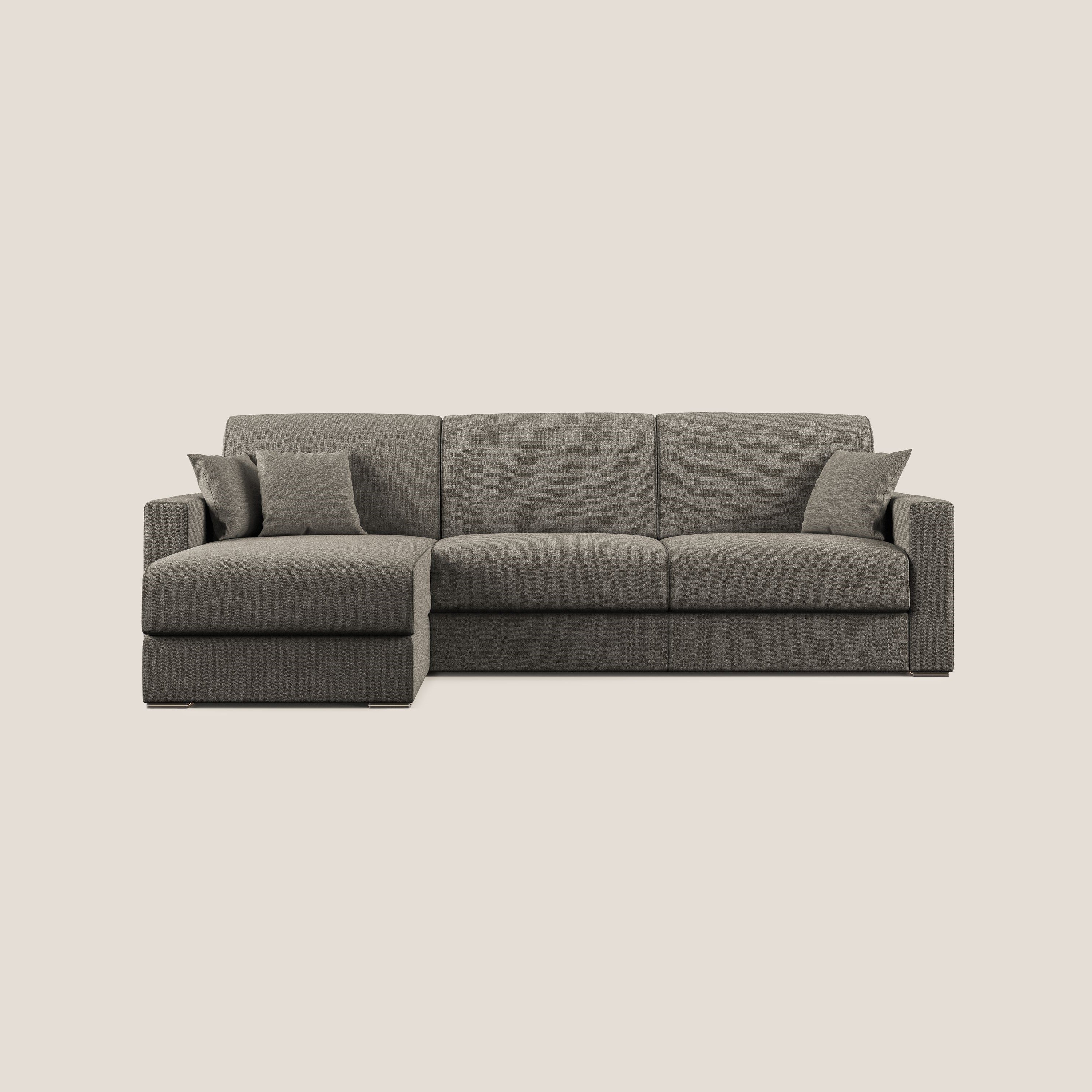 Best Canapé d'angle convertible en tissu détachable QuickClean T08 Taupe tortora - Image 10