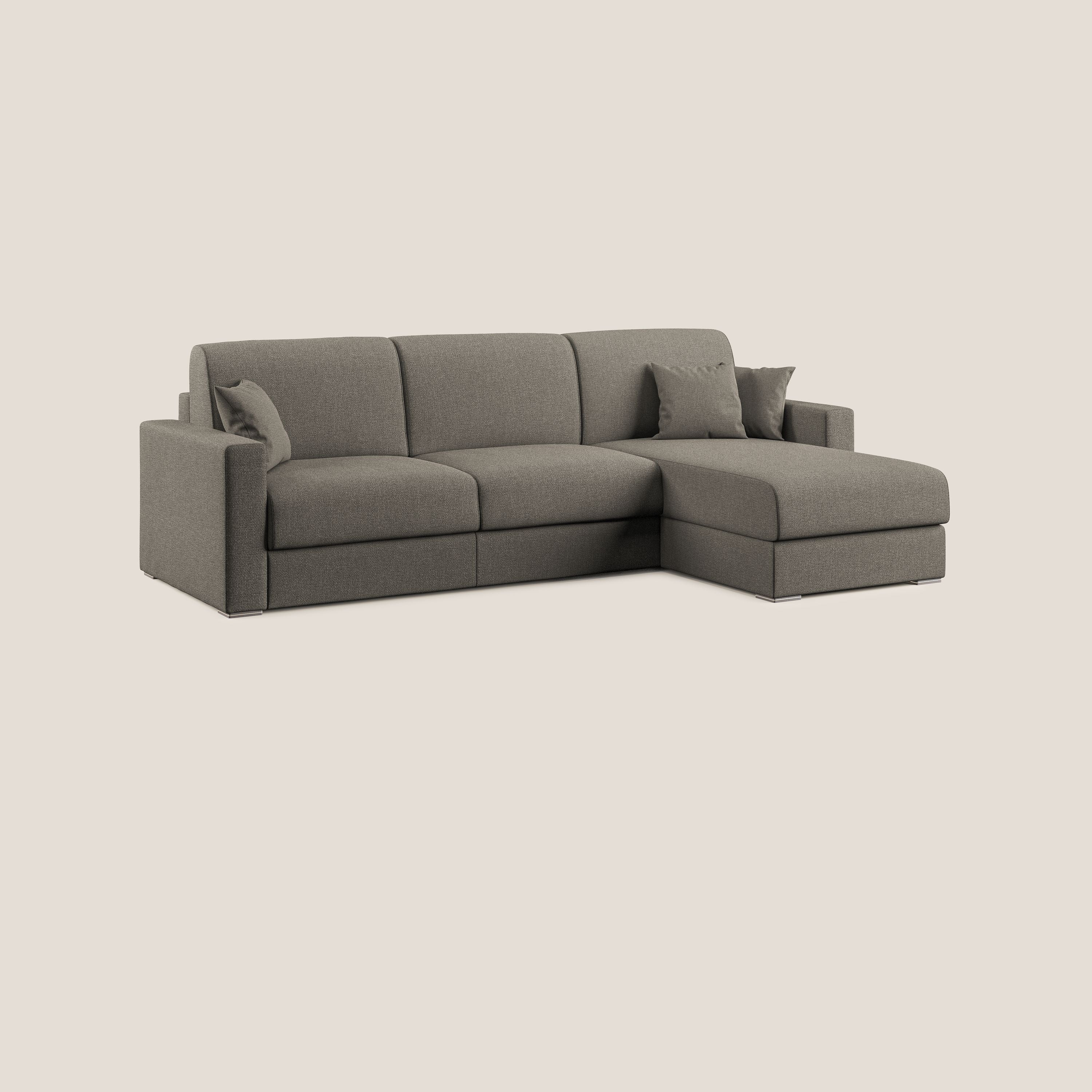 Best Canapé d'angle convertible en tissu détachable QuickClean T08 Taupe tortora - Image 3