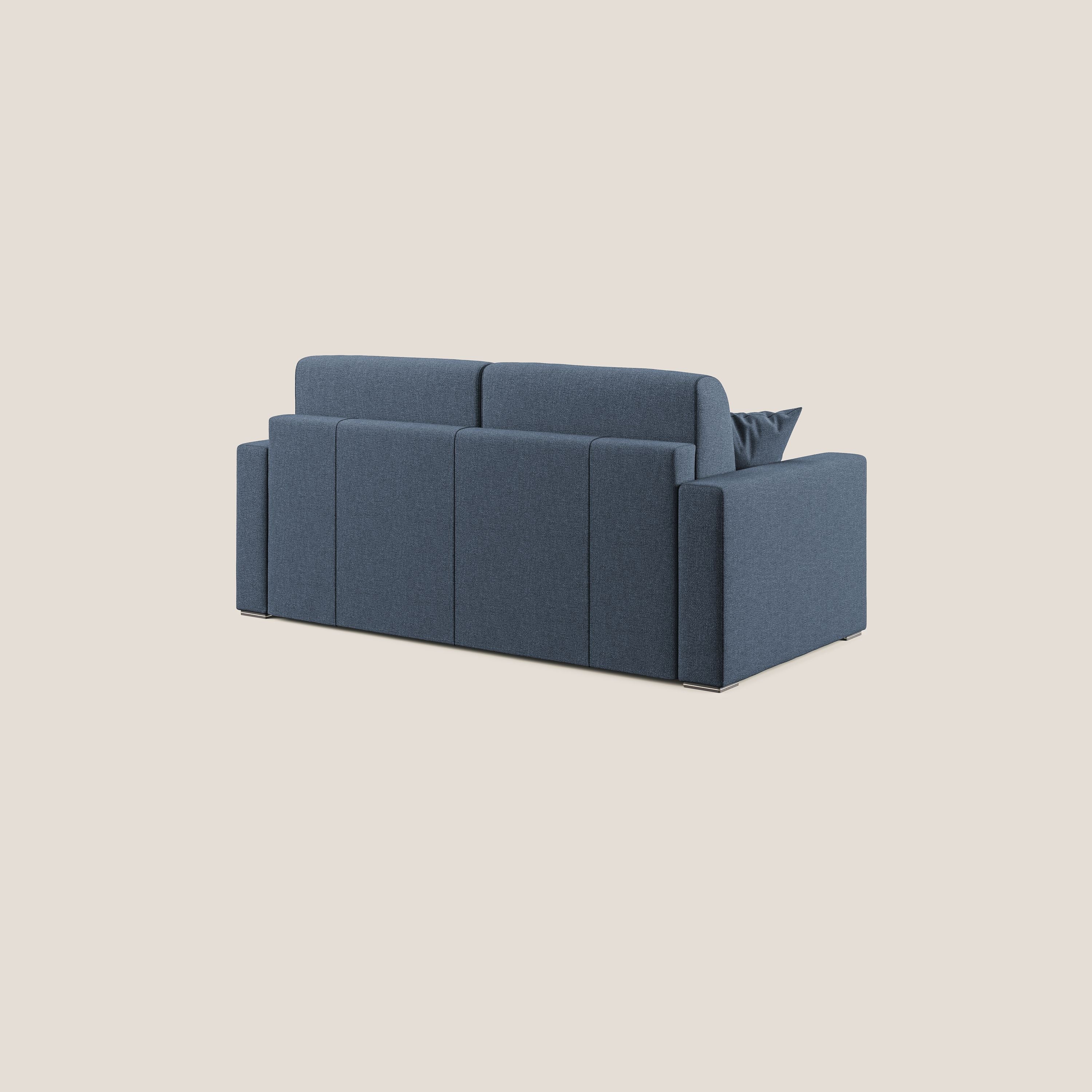 Best canapé lit convertible en tissu détachable QuickClean T08 bleu - Image 2